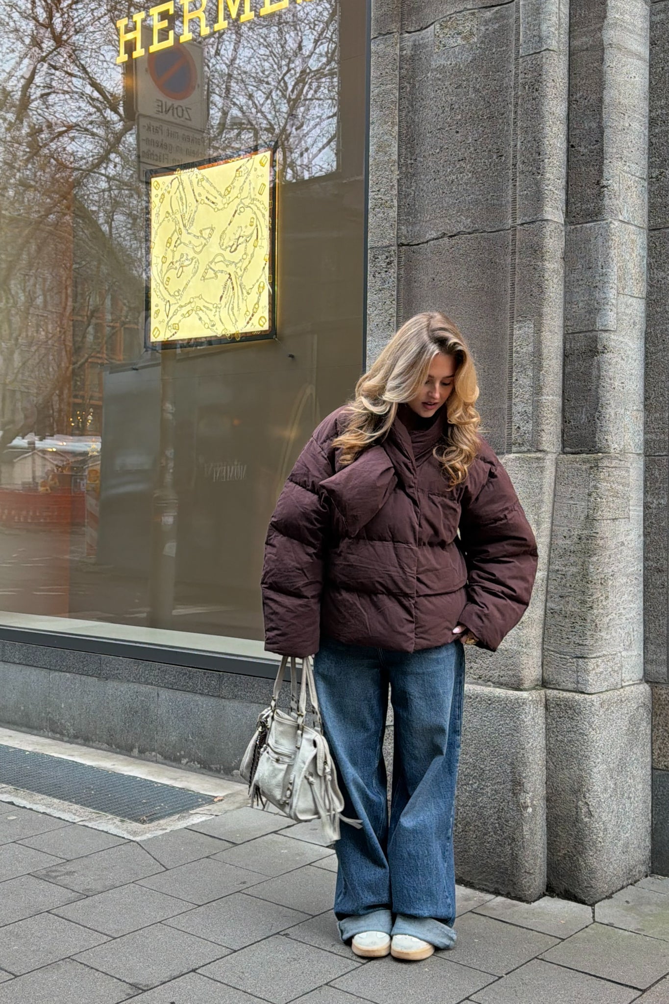 Crossover Puffer Jacket