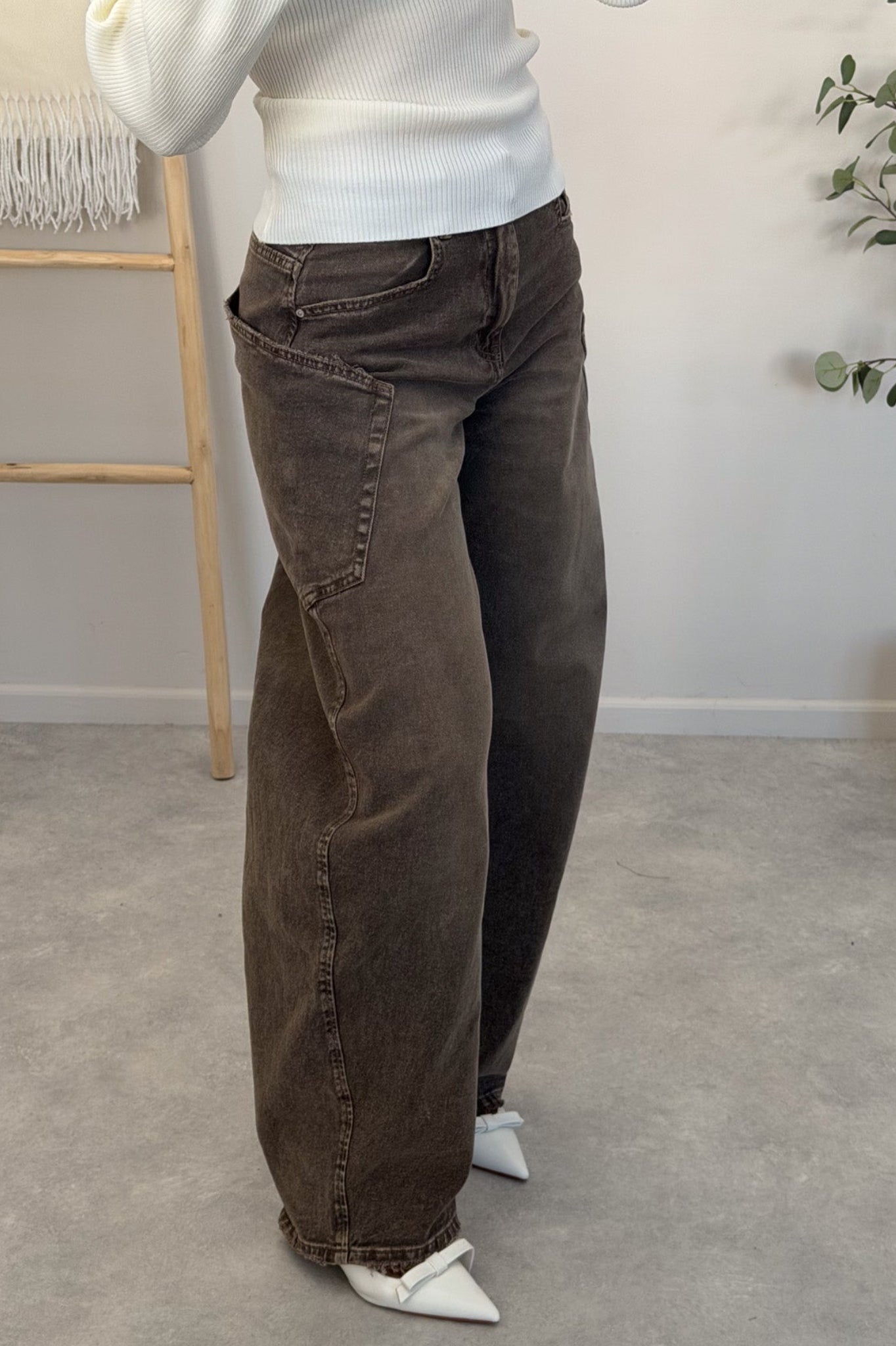 Brooklyn Cargo Balloon Jeans