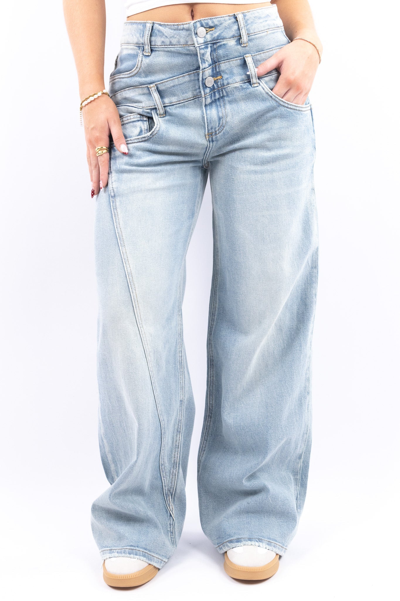 Double Waist Jeans
