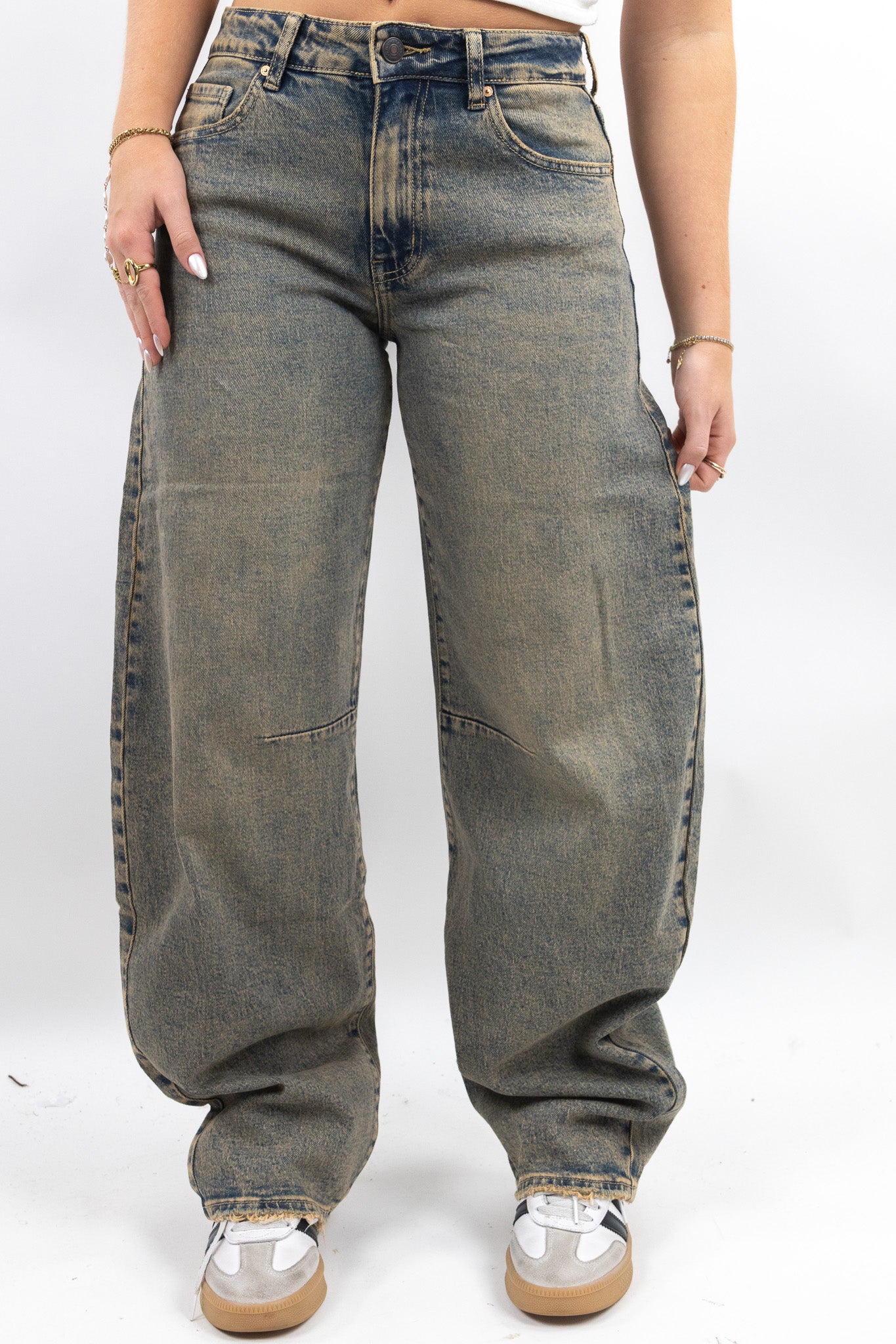 Gaia balloon jeans - stretch