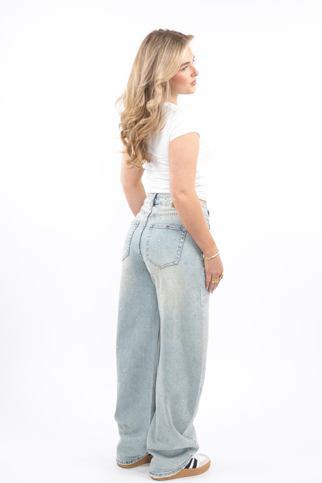 Bella Glitter Balloon Jeans