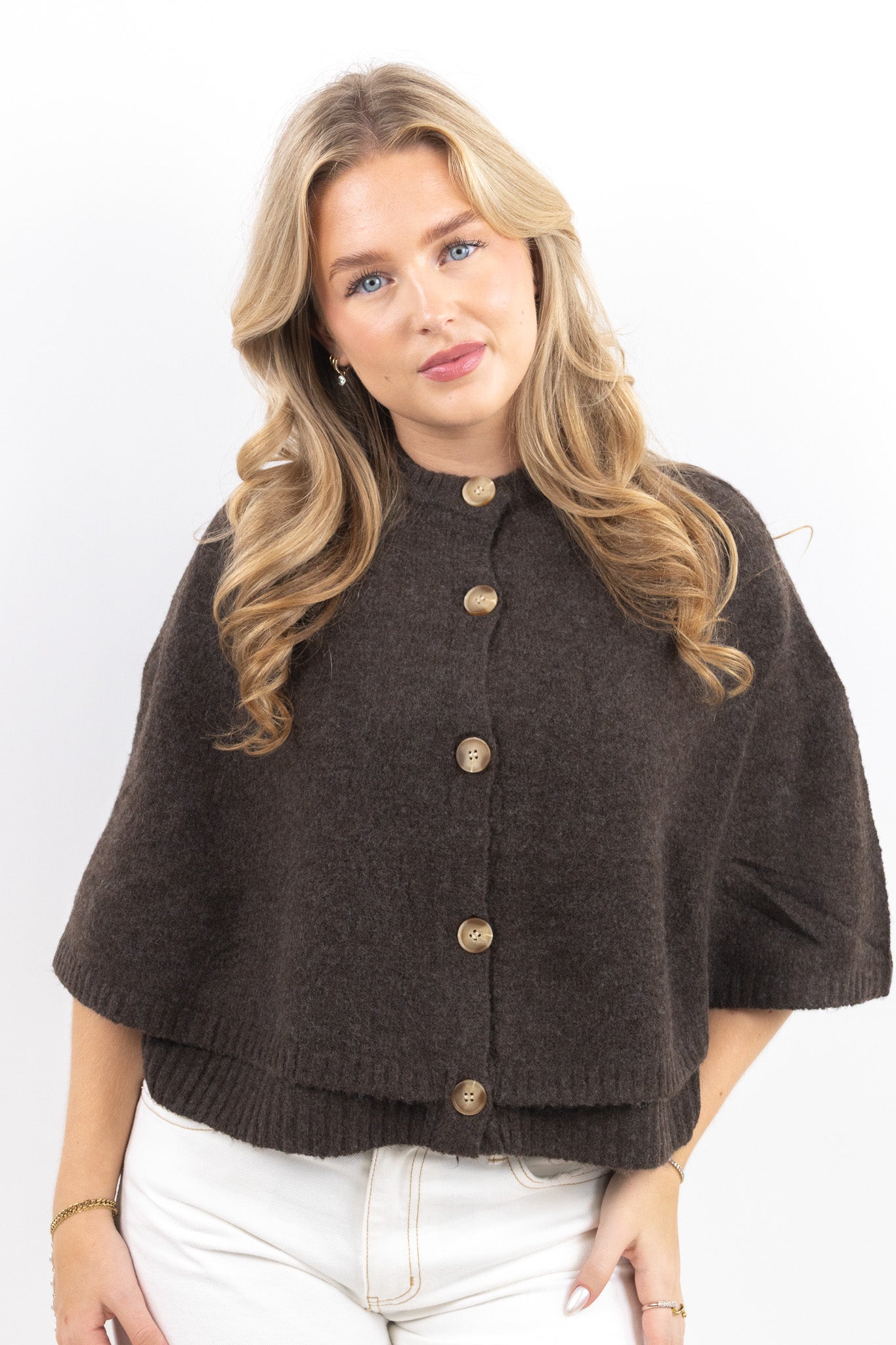 Soft Touch Button Cape