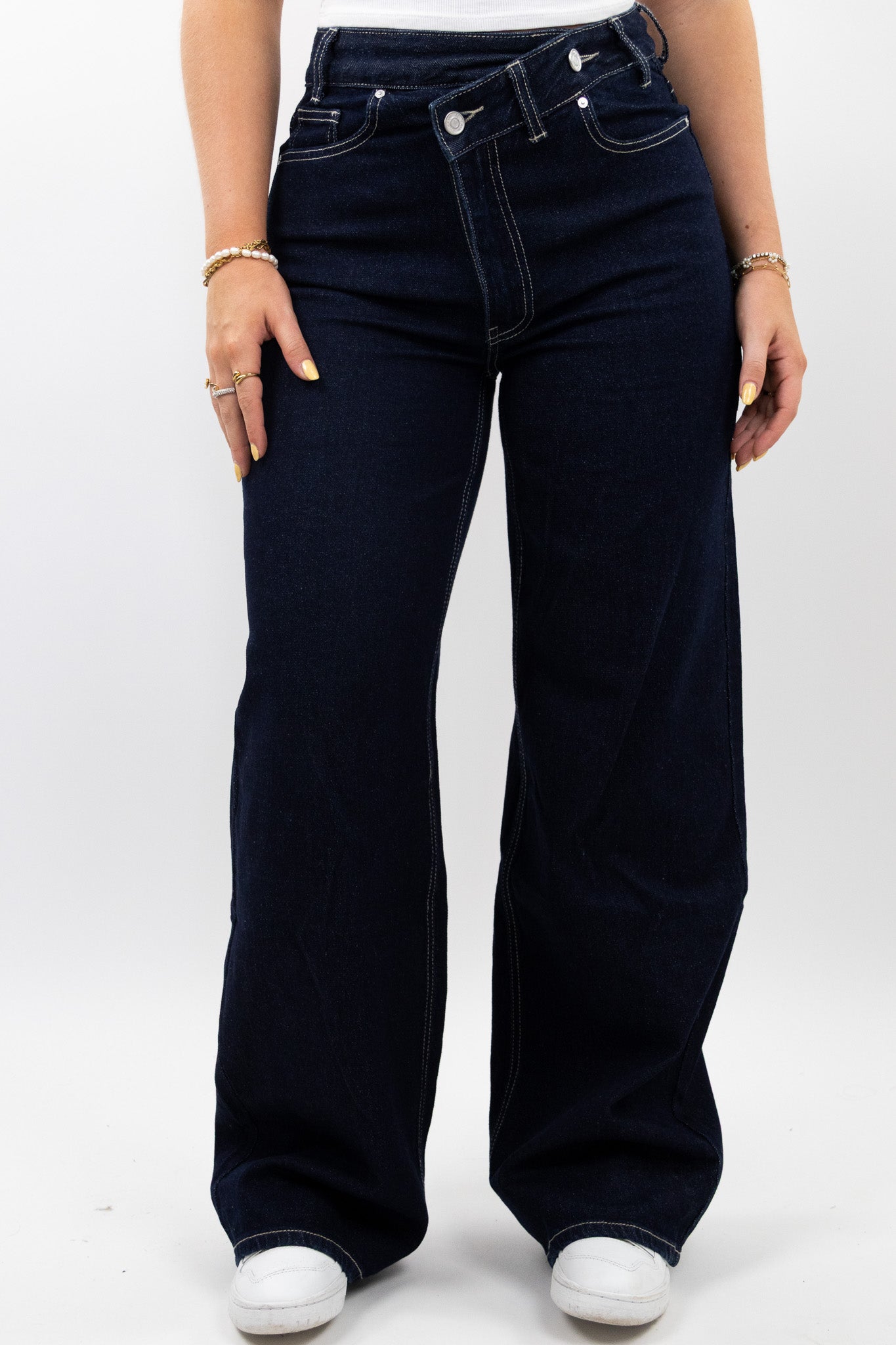 Seren wide leg jeans - stretch