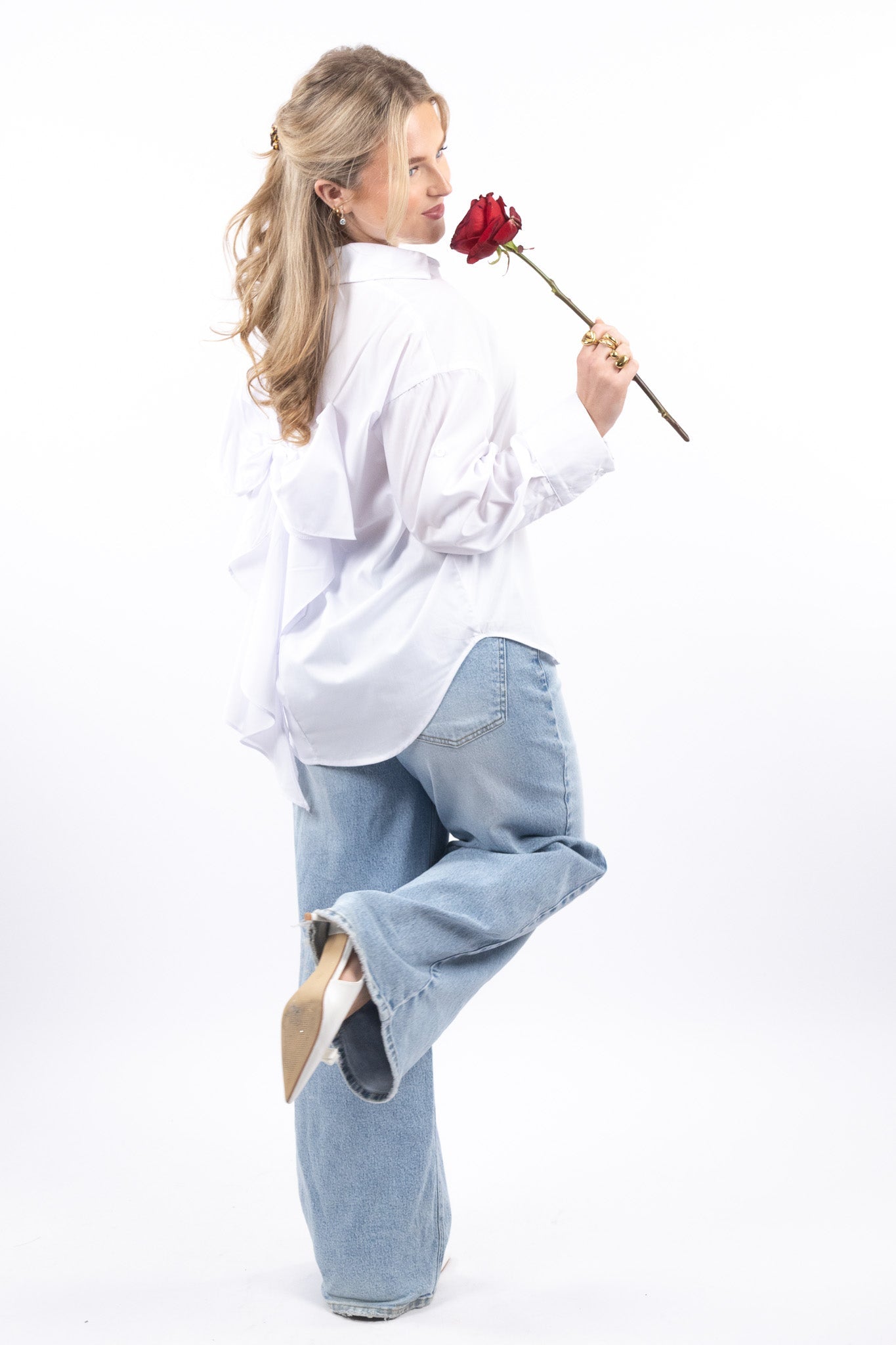 Love Letter Bow Blouse