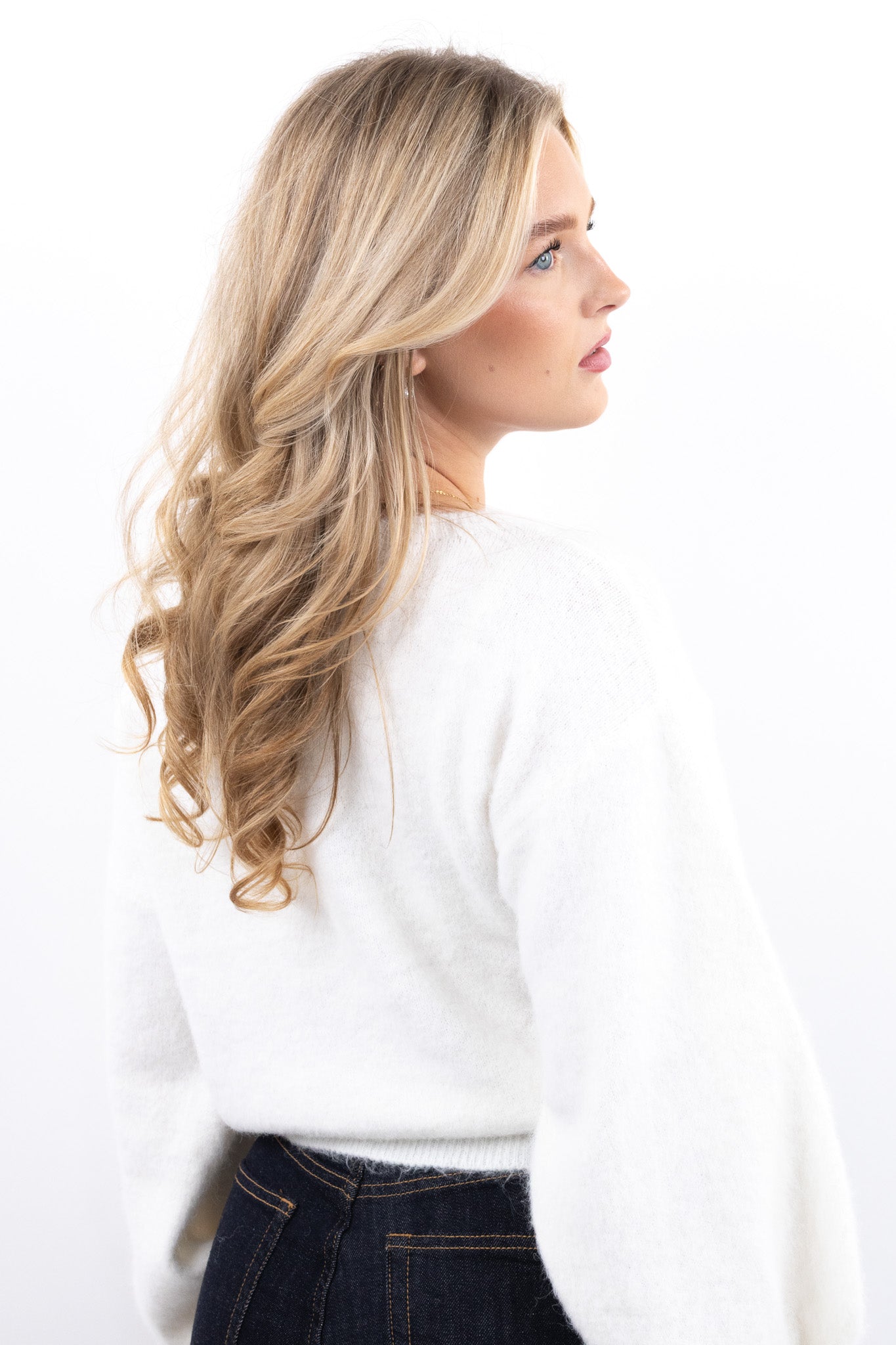 Cloudy Off Shoulder Knit