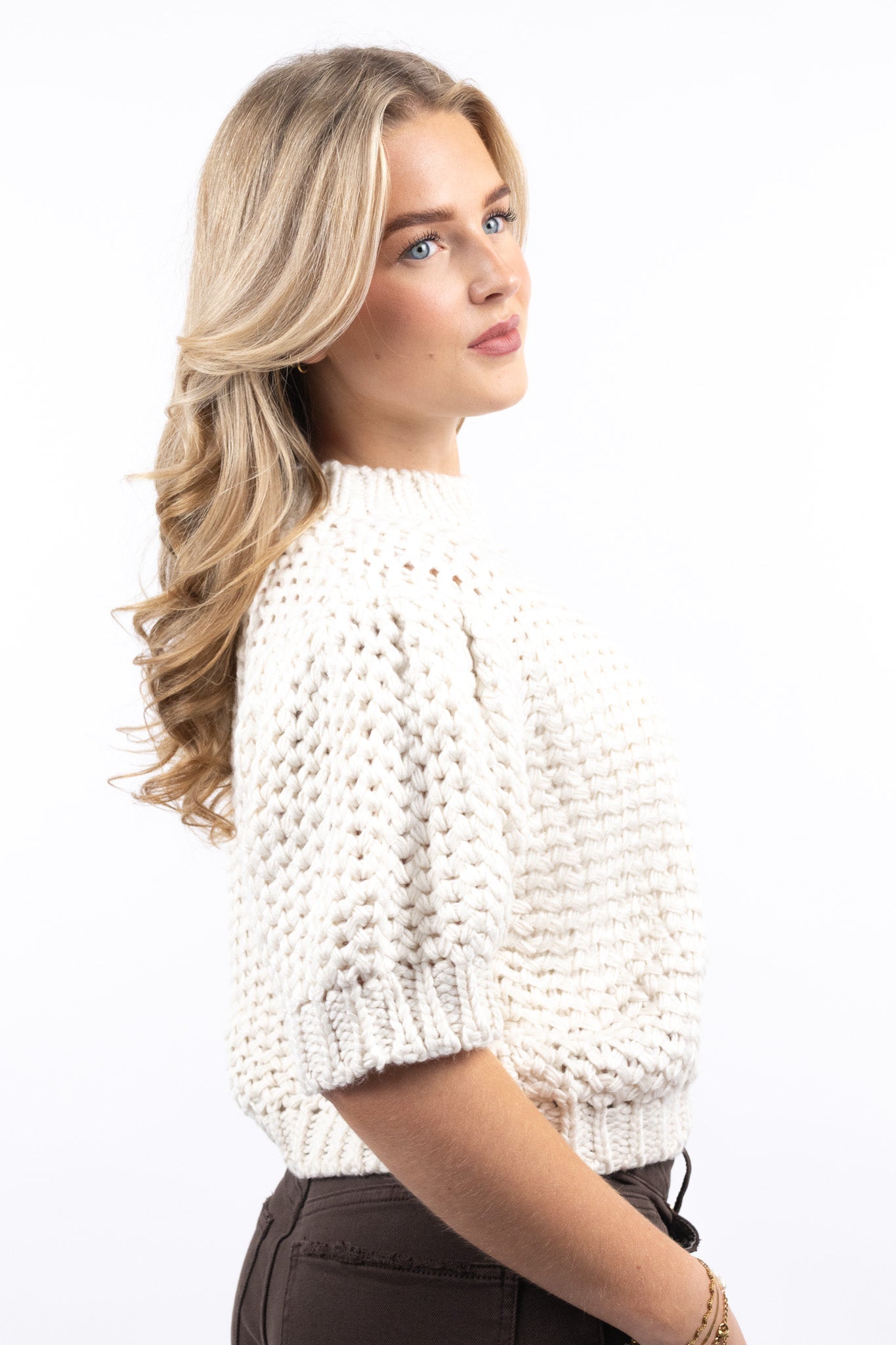 Waffle Texture Knit