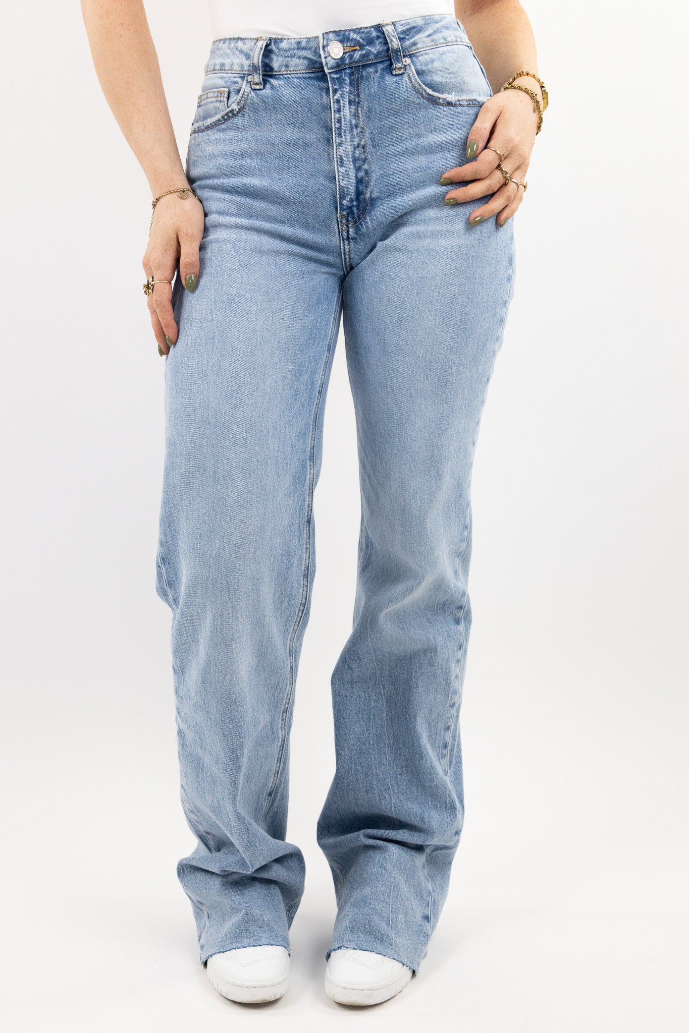Leah wide leg jeans tall - stretch