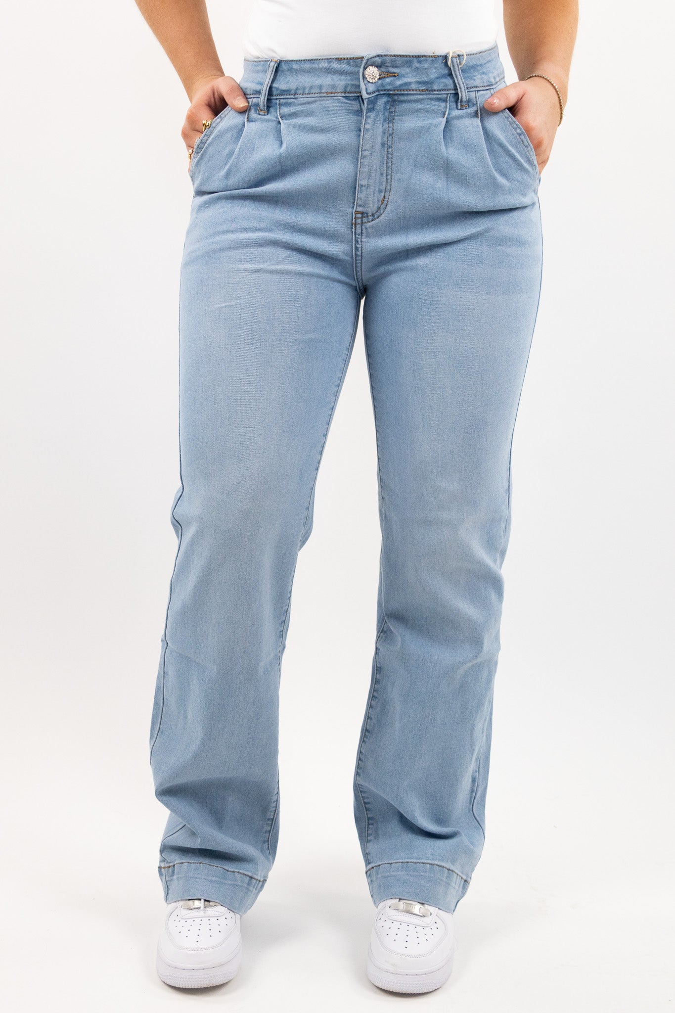 Rose wide leg jeans - stretch