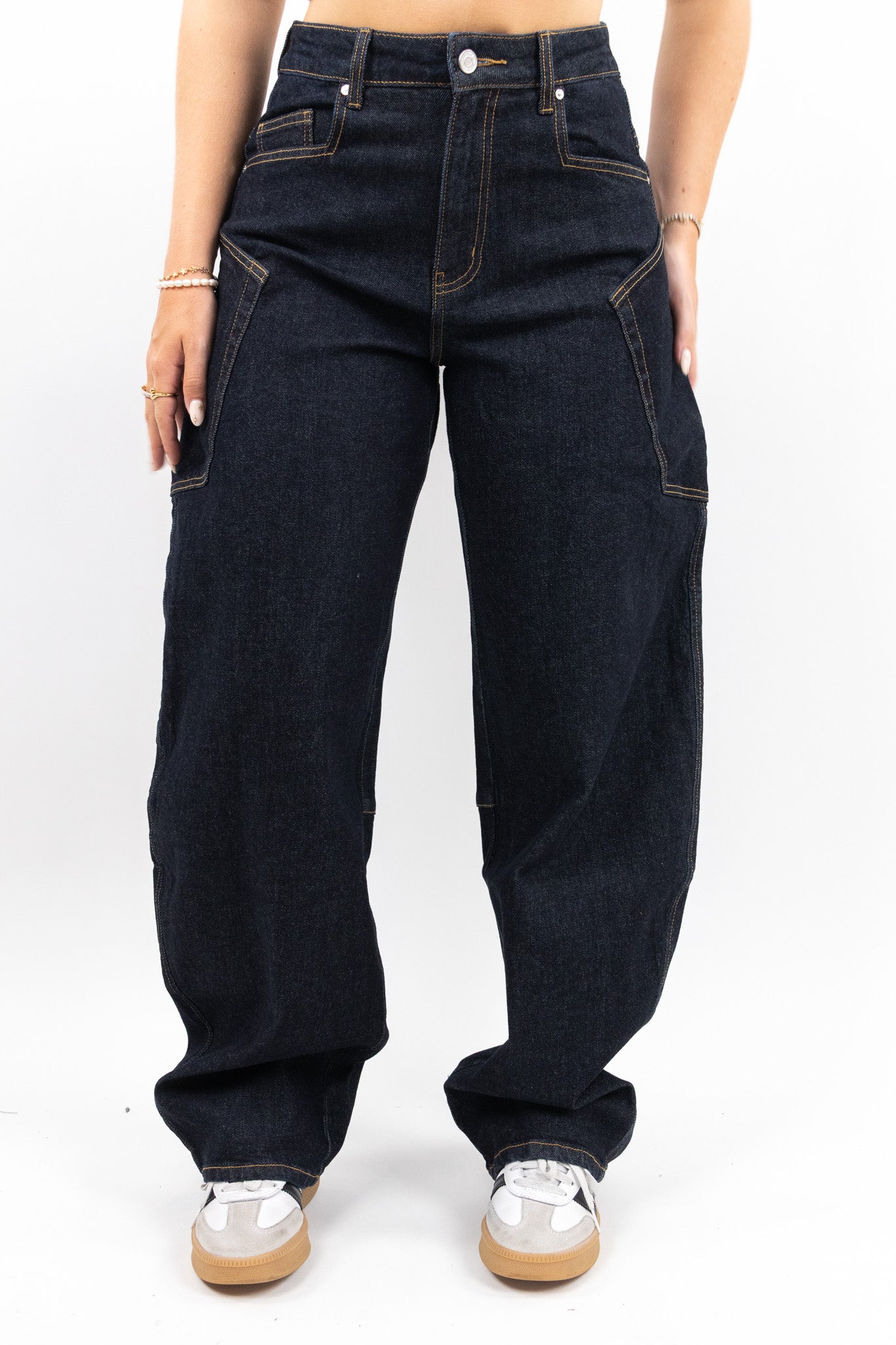 Brooklyn Cargo Balloon Jeans