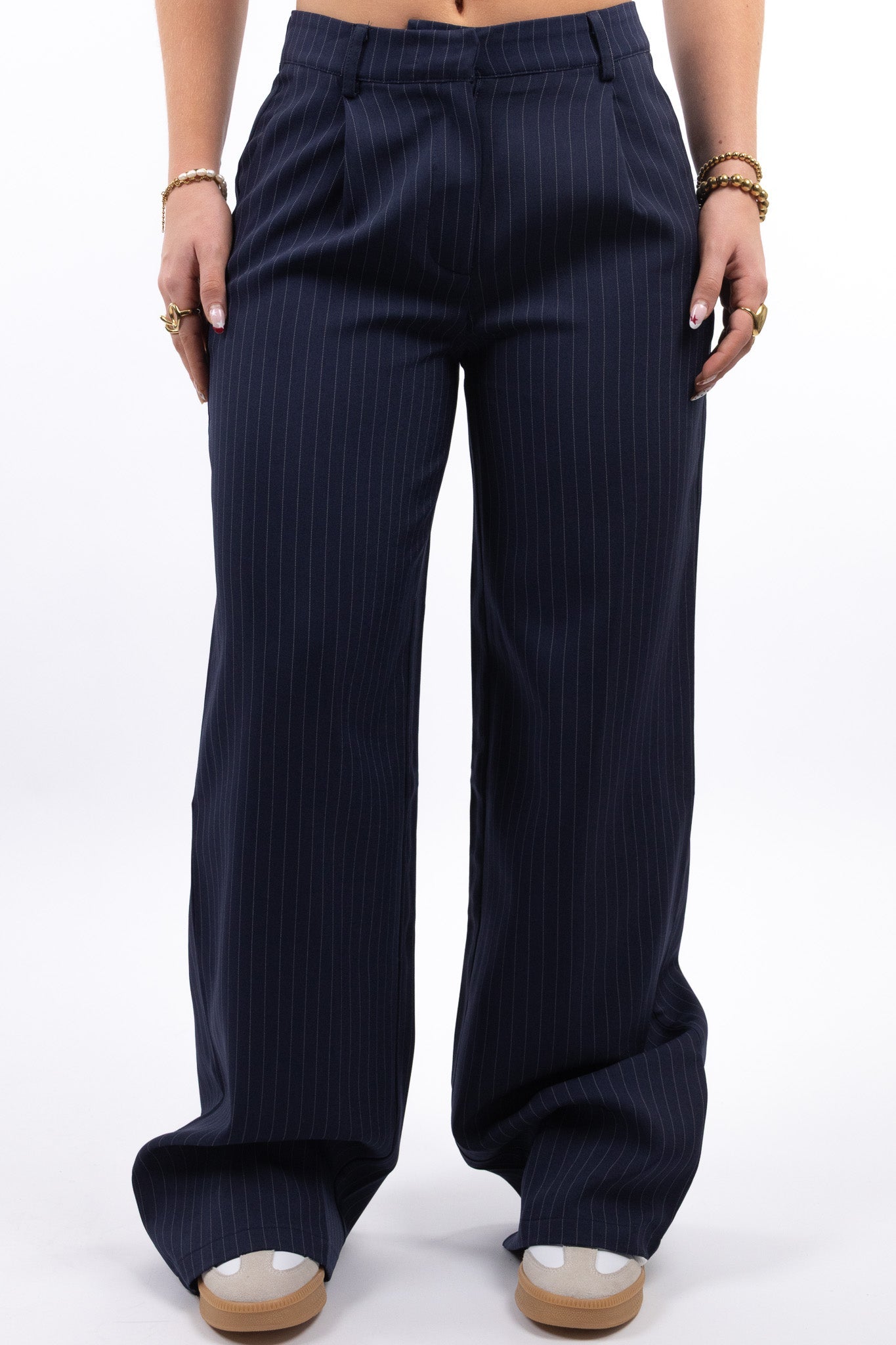 City Pinstripe Pantalon