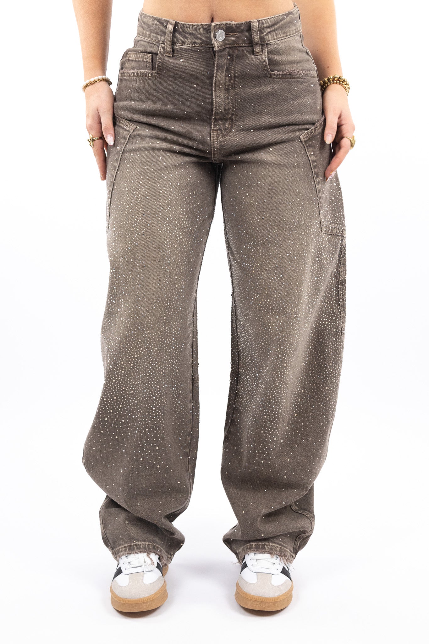 Glitter Brooklyn Balloon jeans