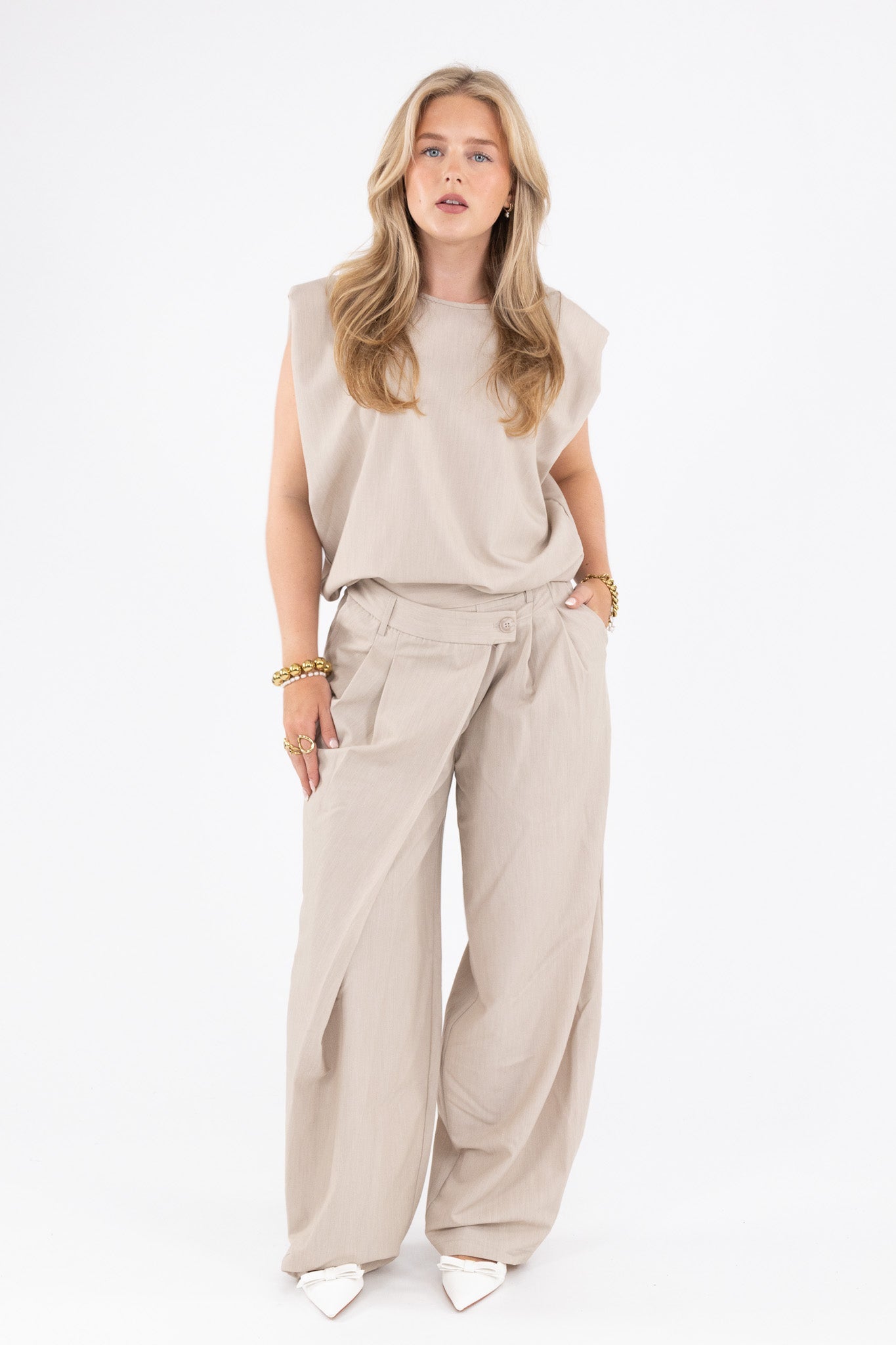 Shoulder Pad Top