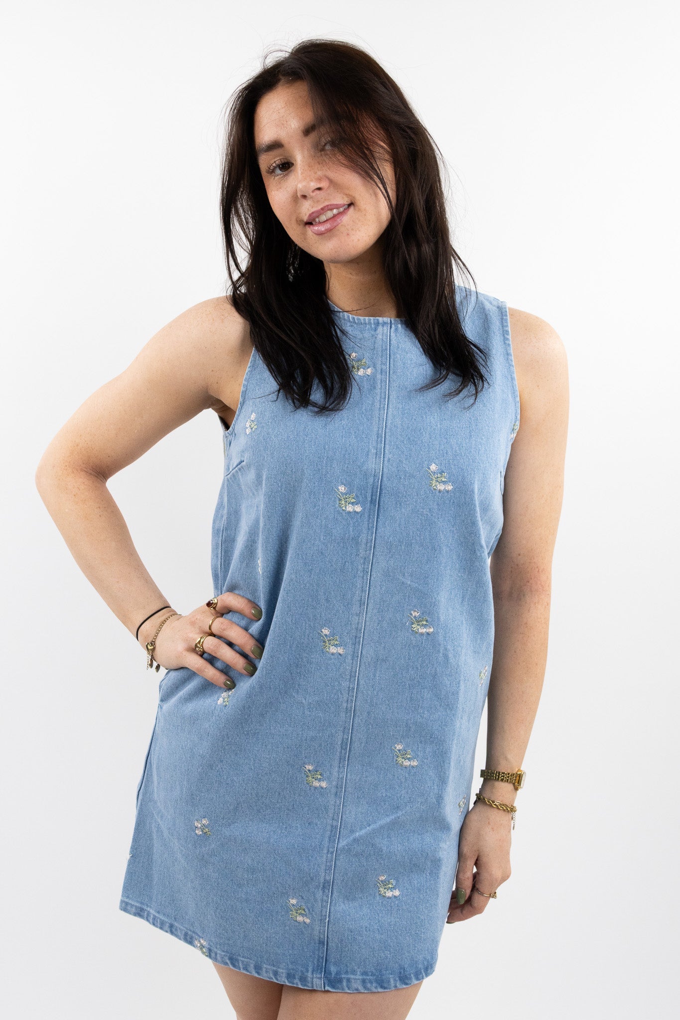 Joan denim dress