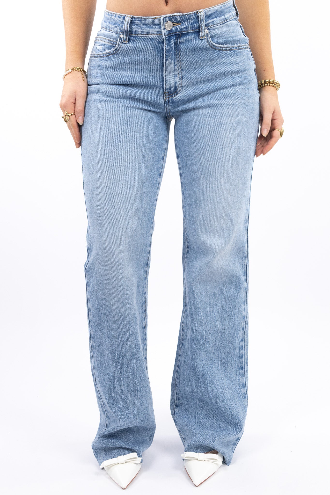 Mae Mid Waist Jeans