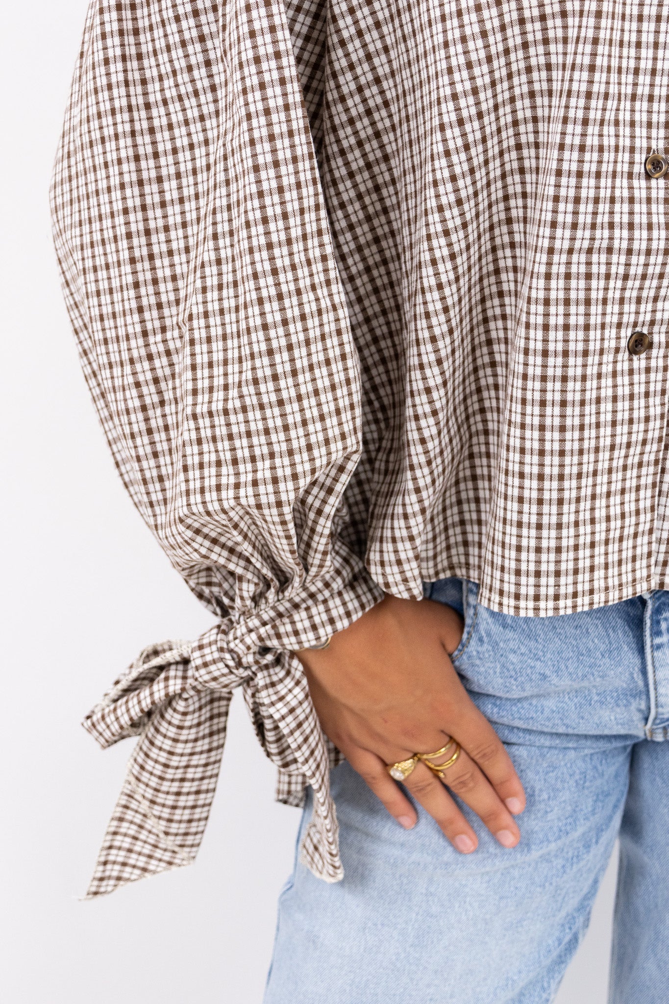 Bow Sleeve Blouse