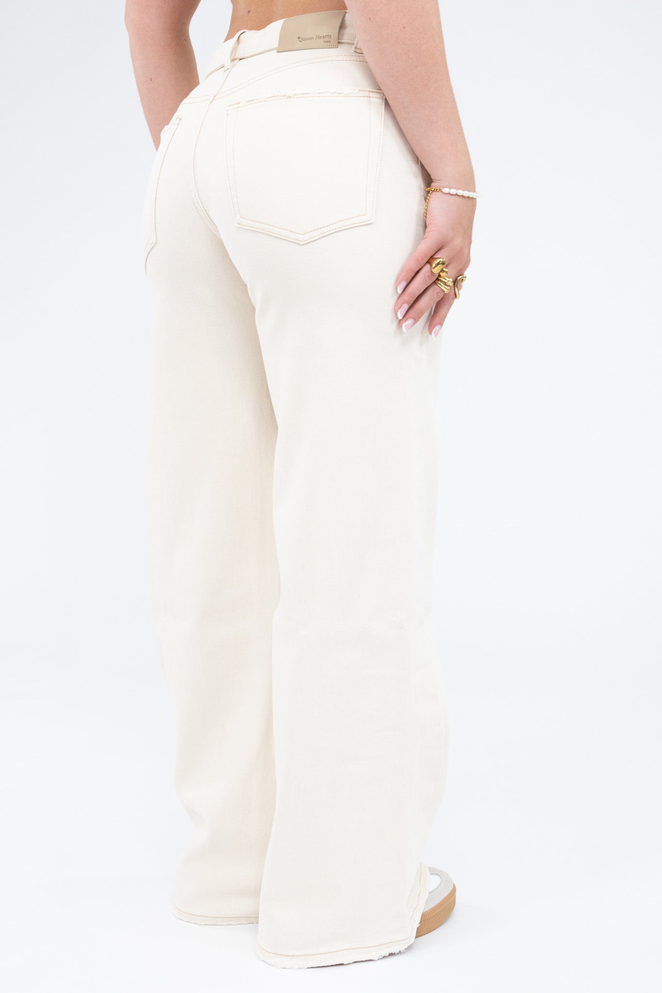 Basic Fold Over Jeans