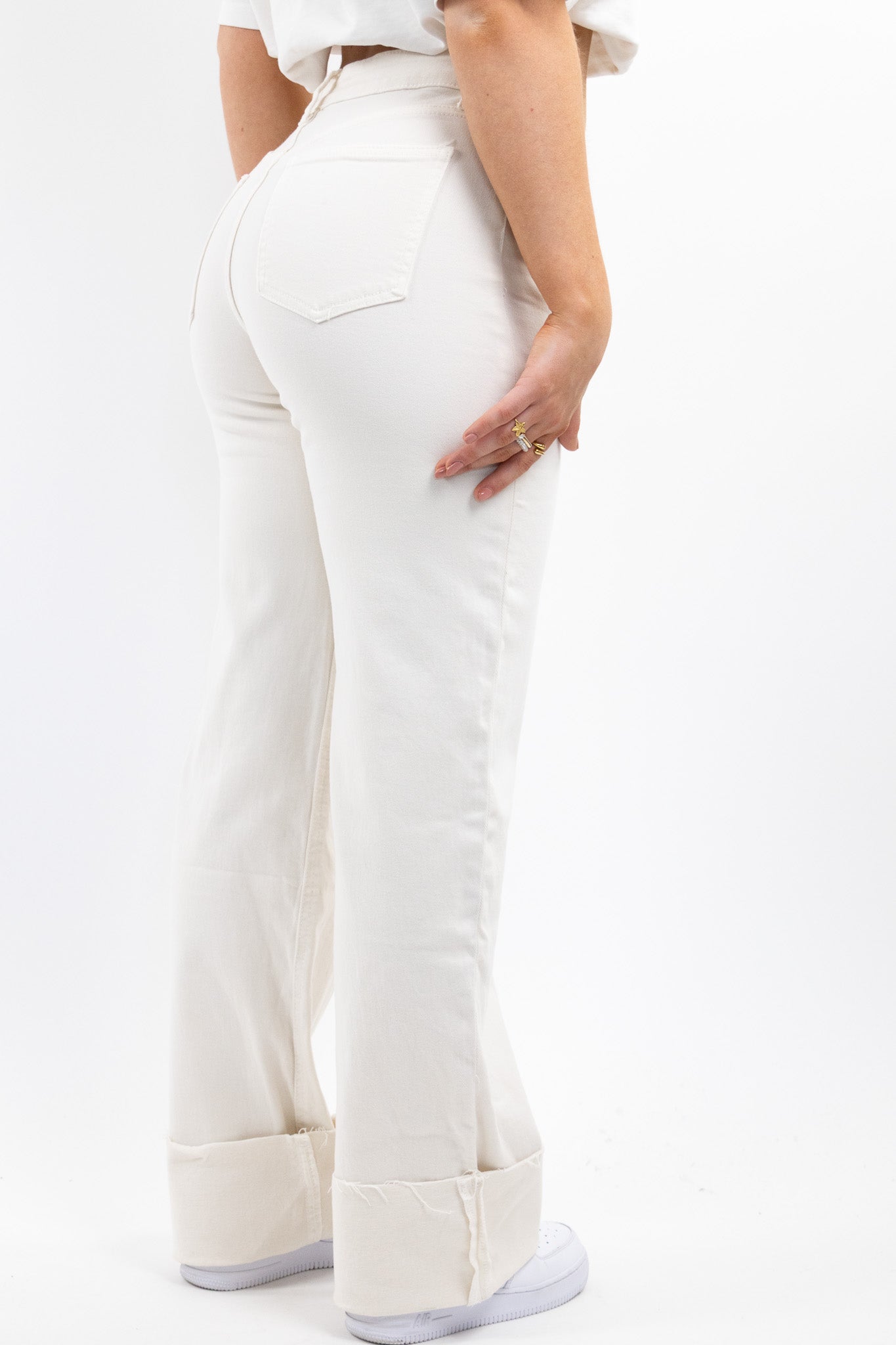 Ruby wide leg jeans - stretch