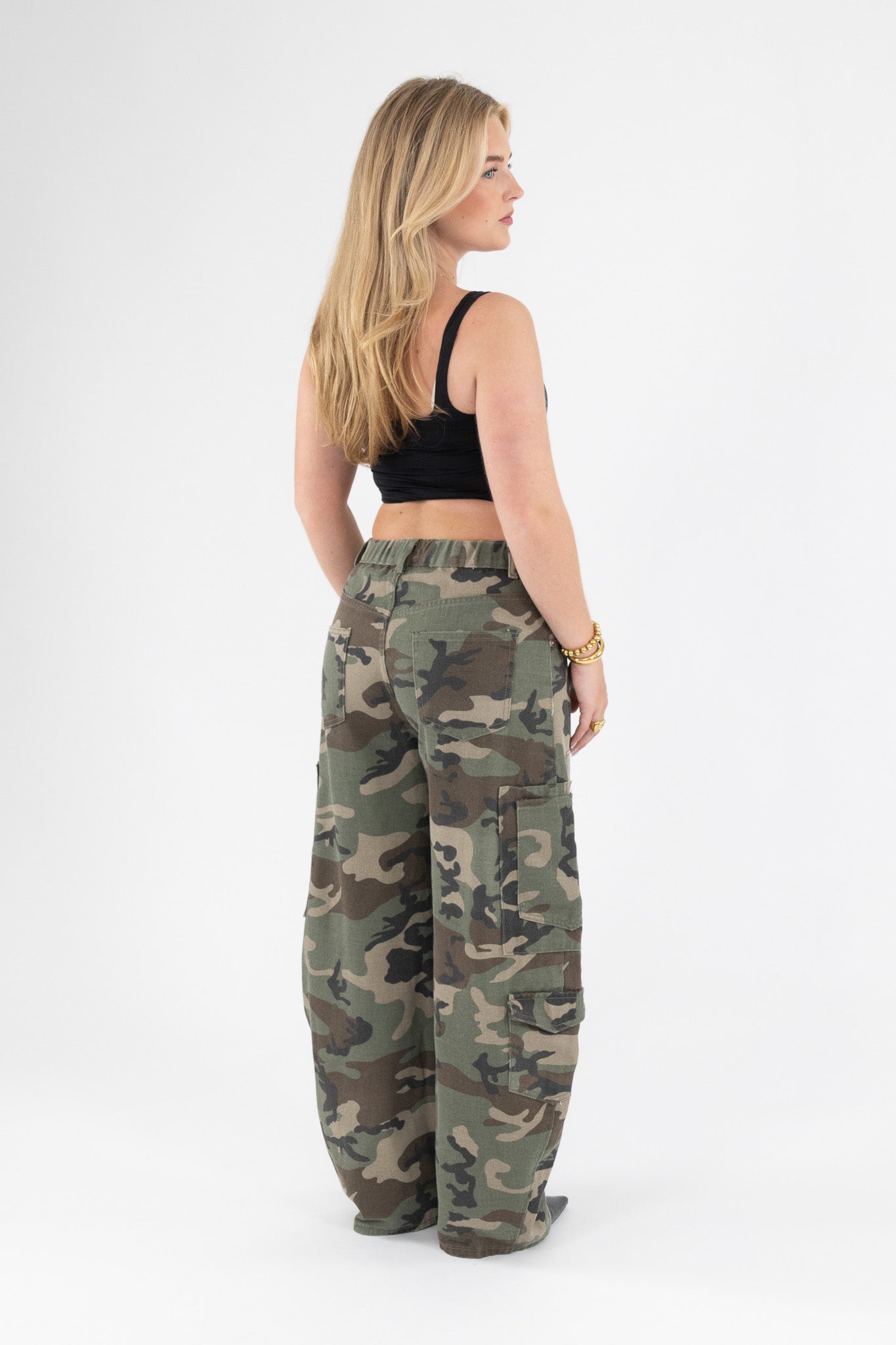 Camo Balloon Jeans