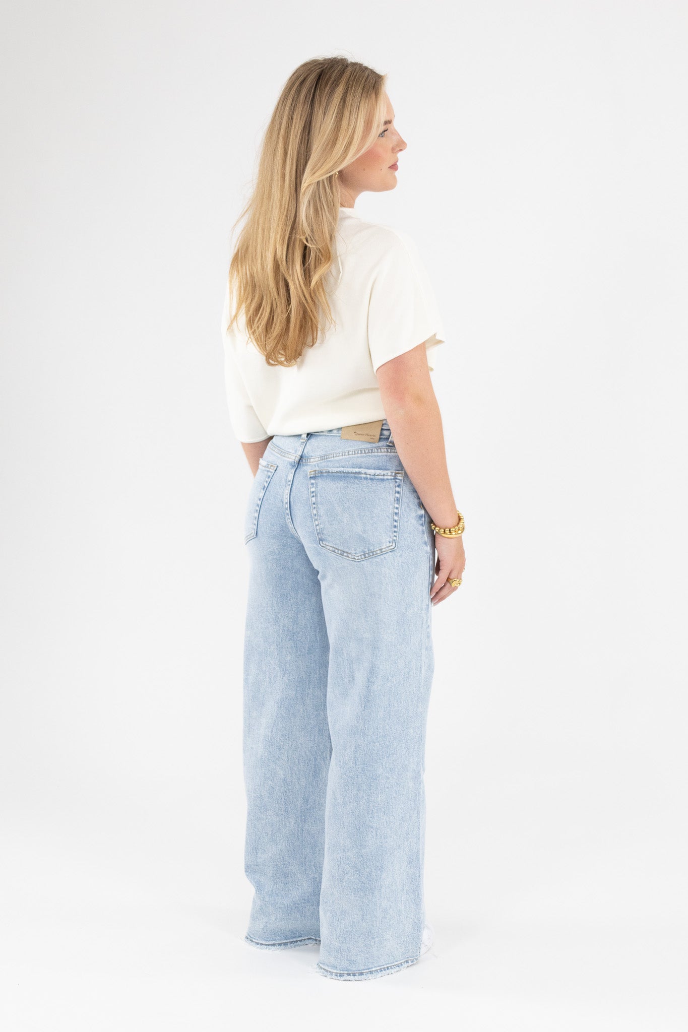 Basic Fold Over Jeans