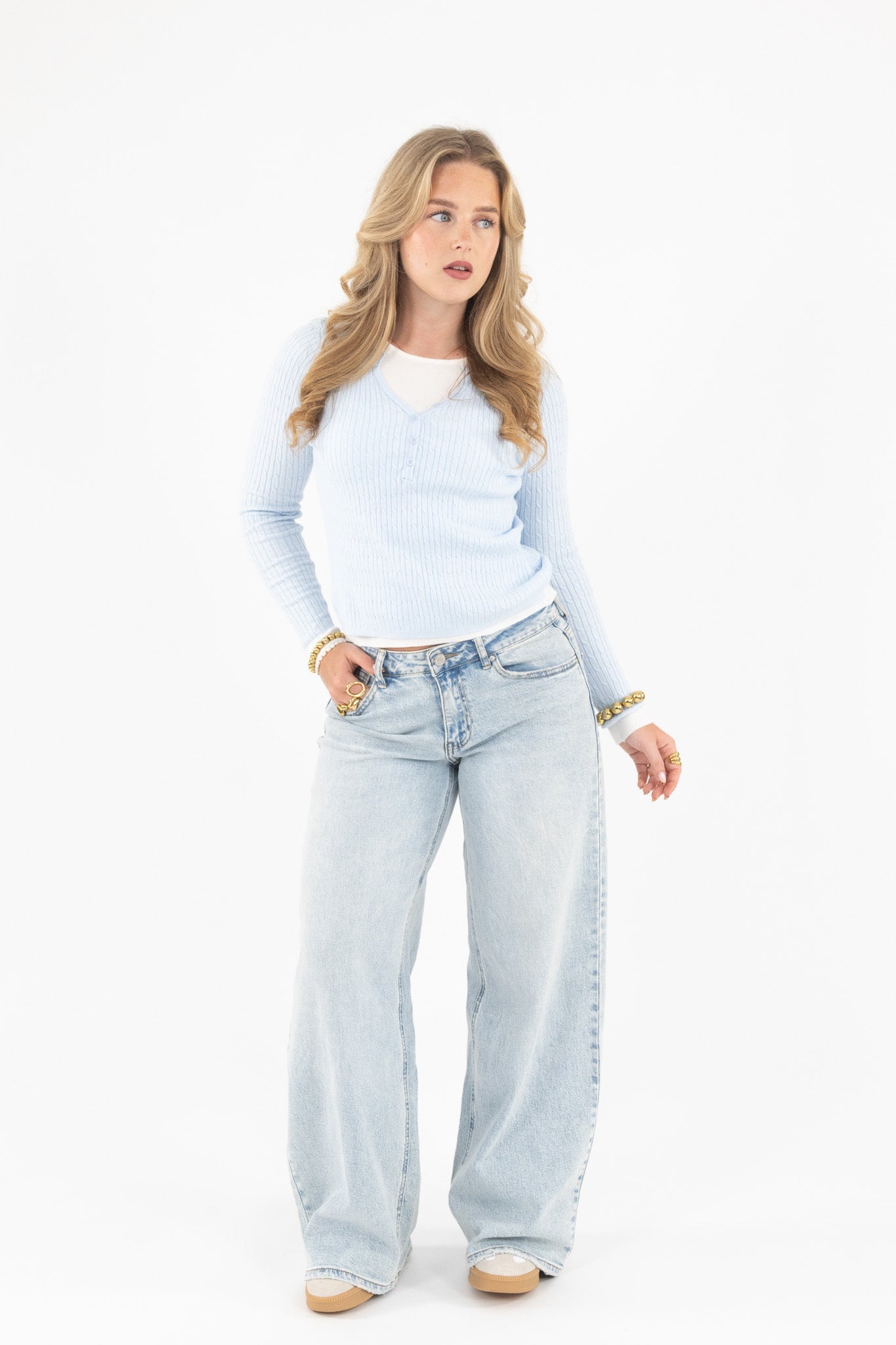 Layered Rib Knit
