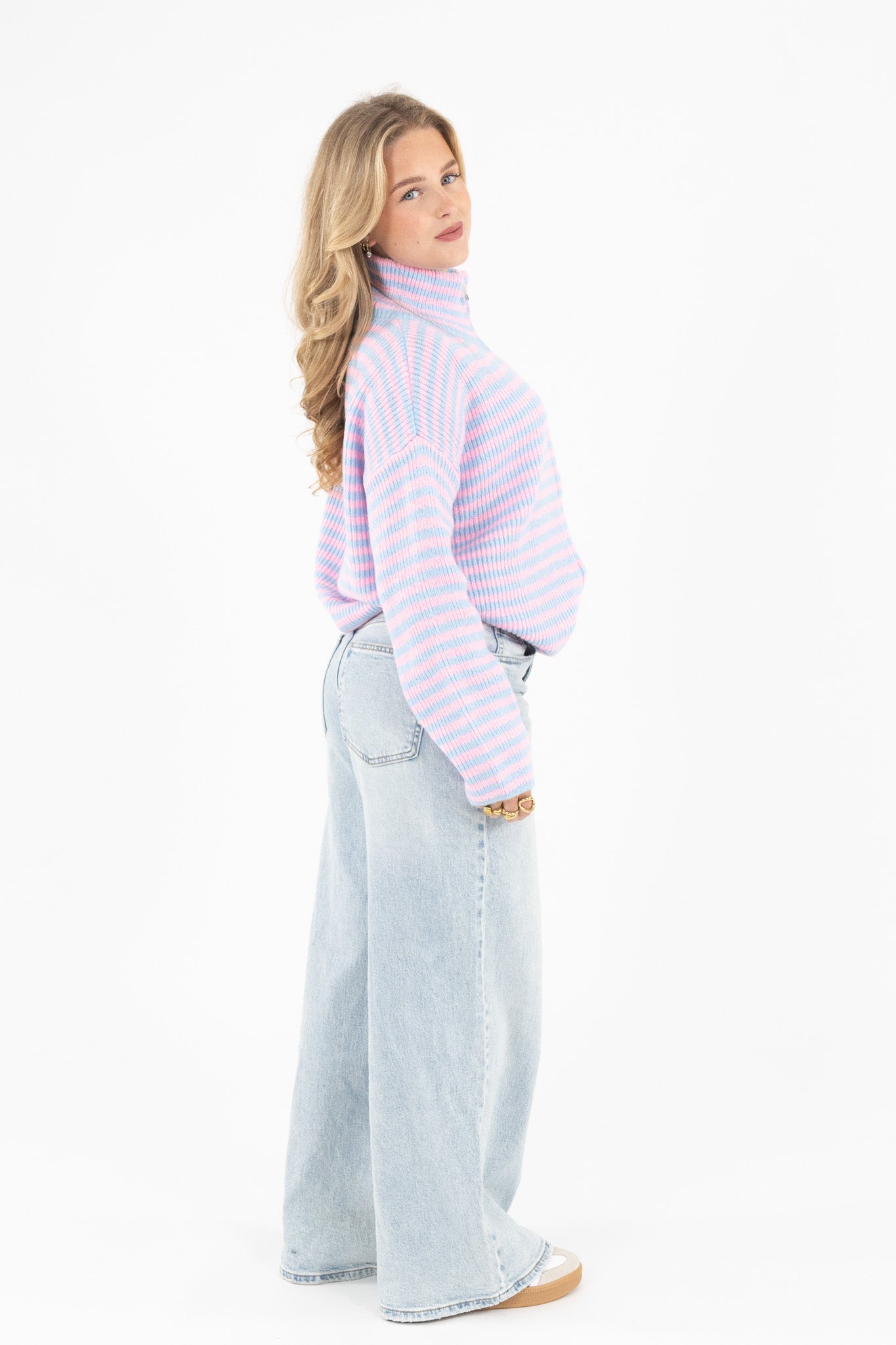 Ribbed Zip Cardigan