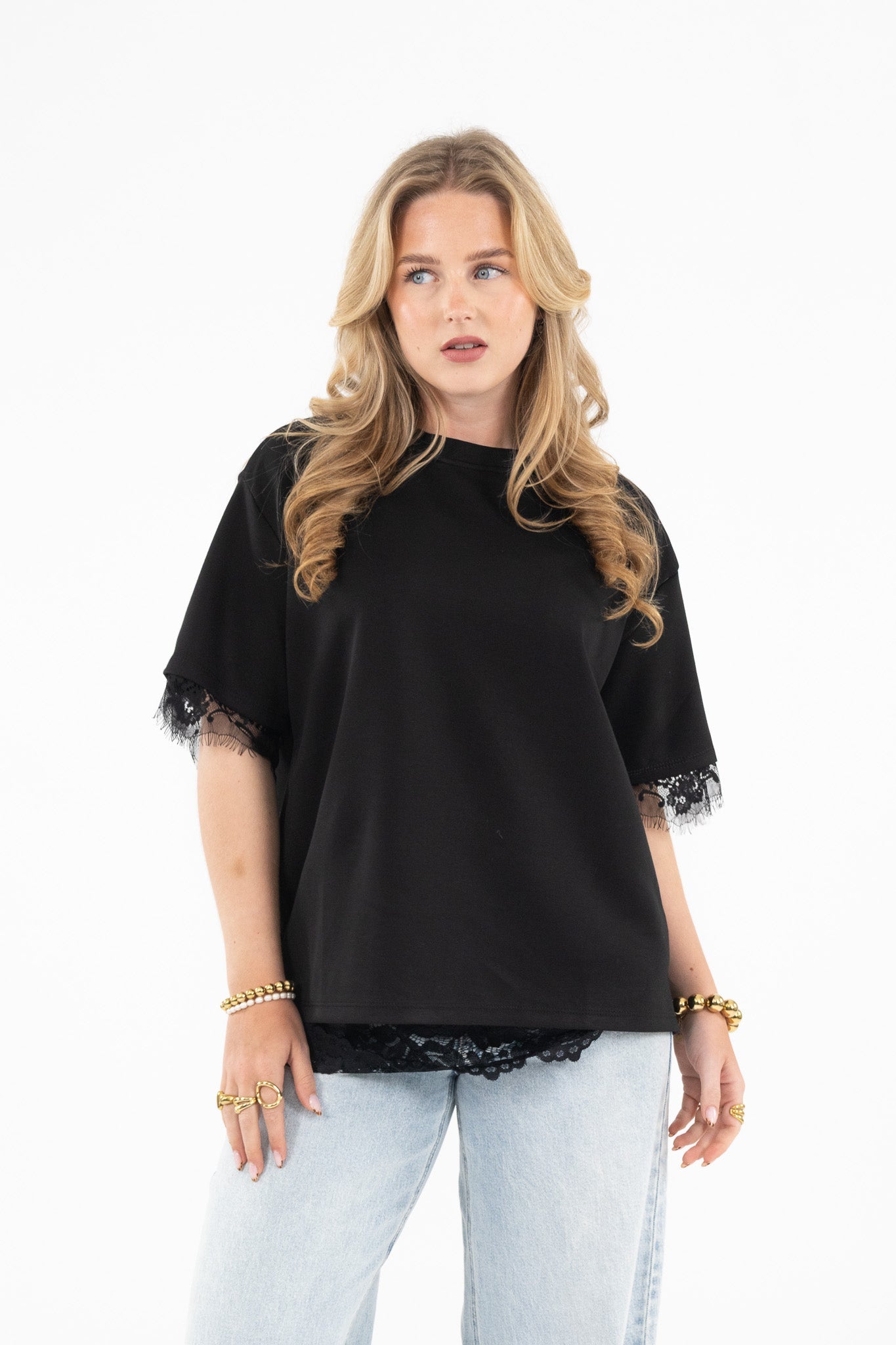 Layered Lace Tee