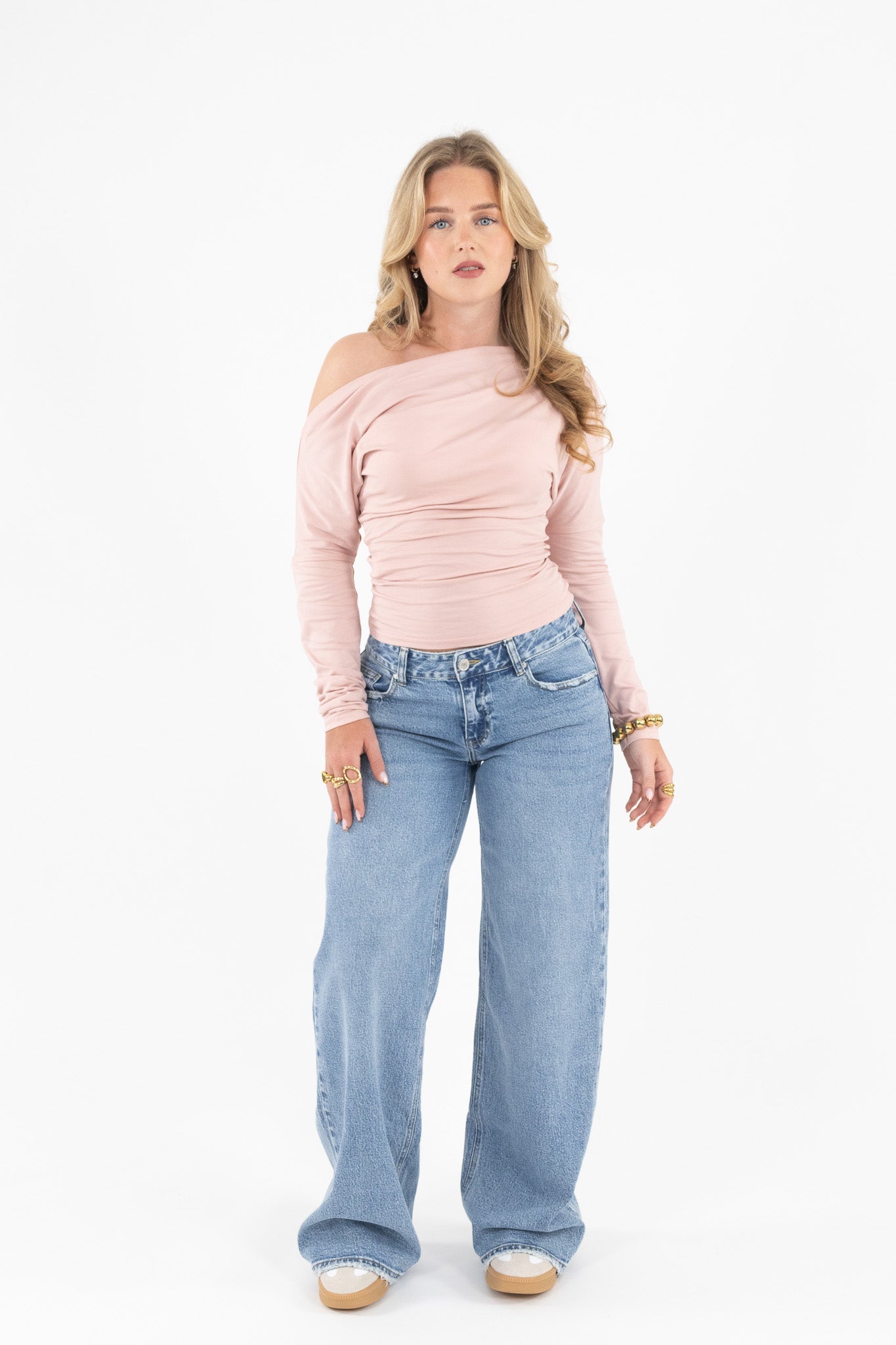 Tailored One Shoulder Top