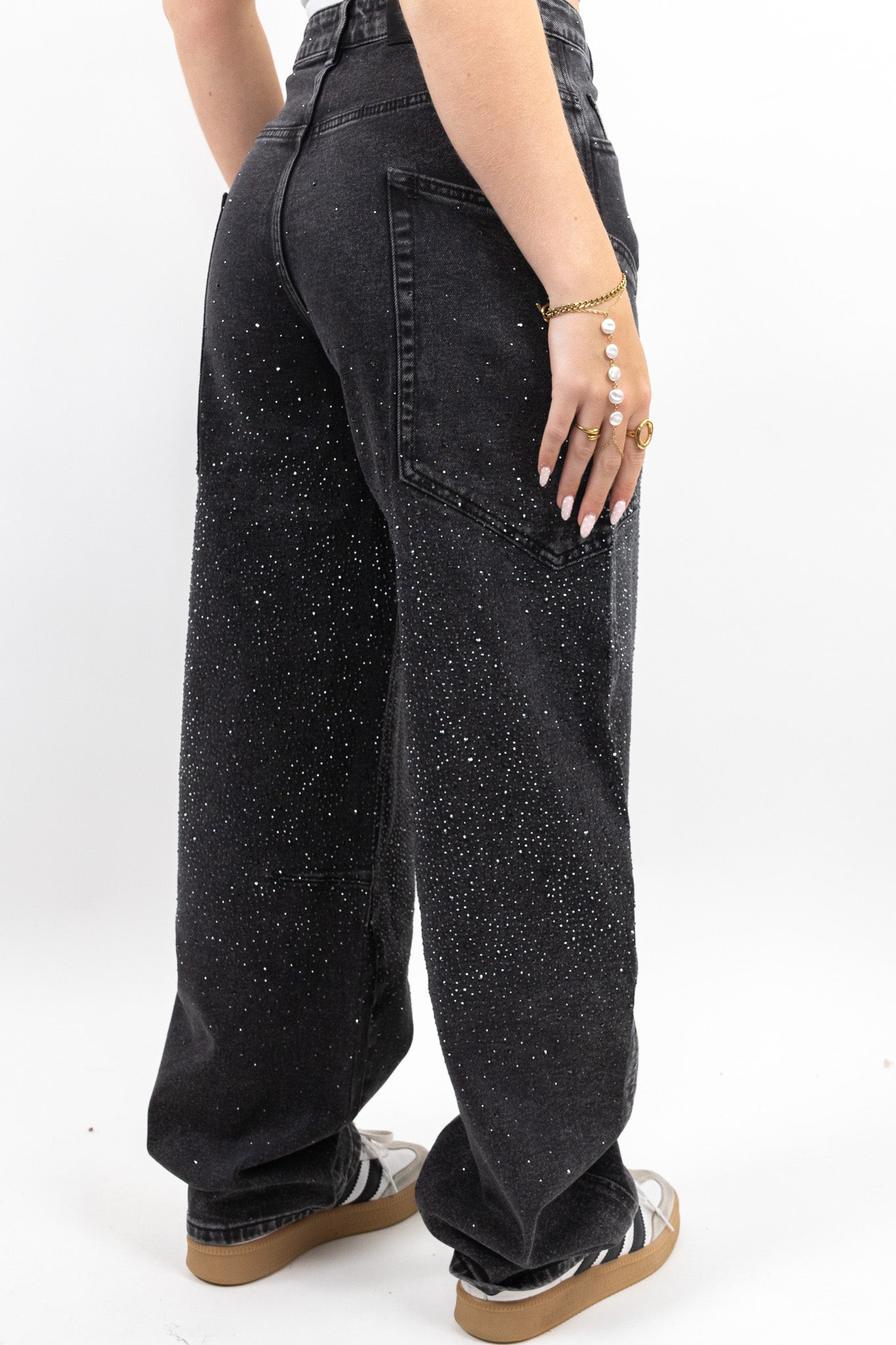Glitter Brooklyn Balloon jeans