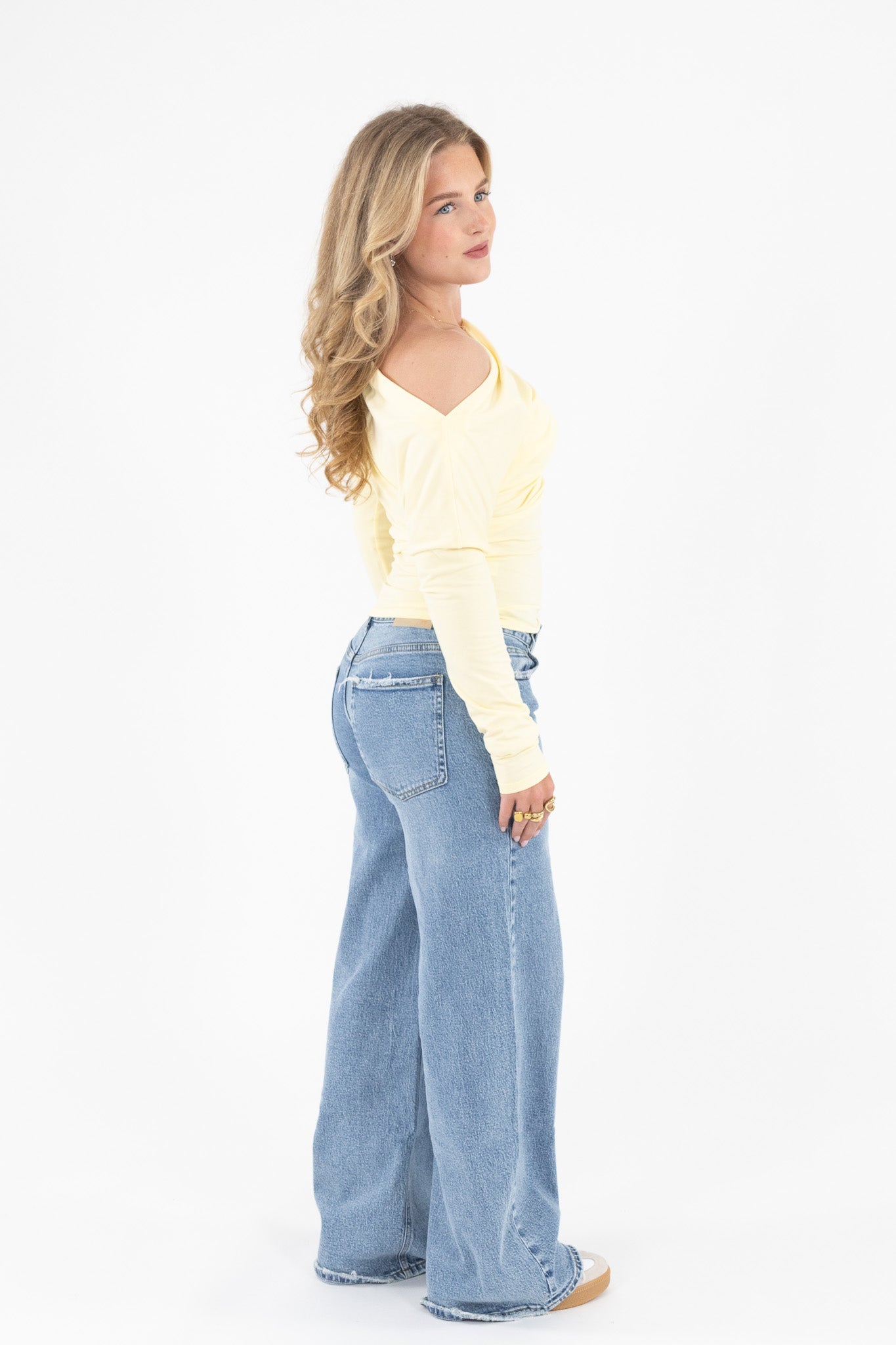 Tailored One Shoulder Top