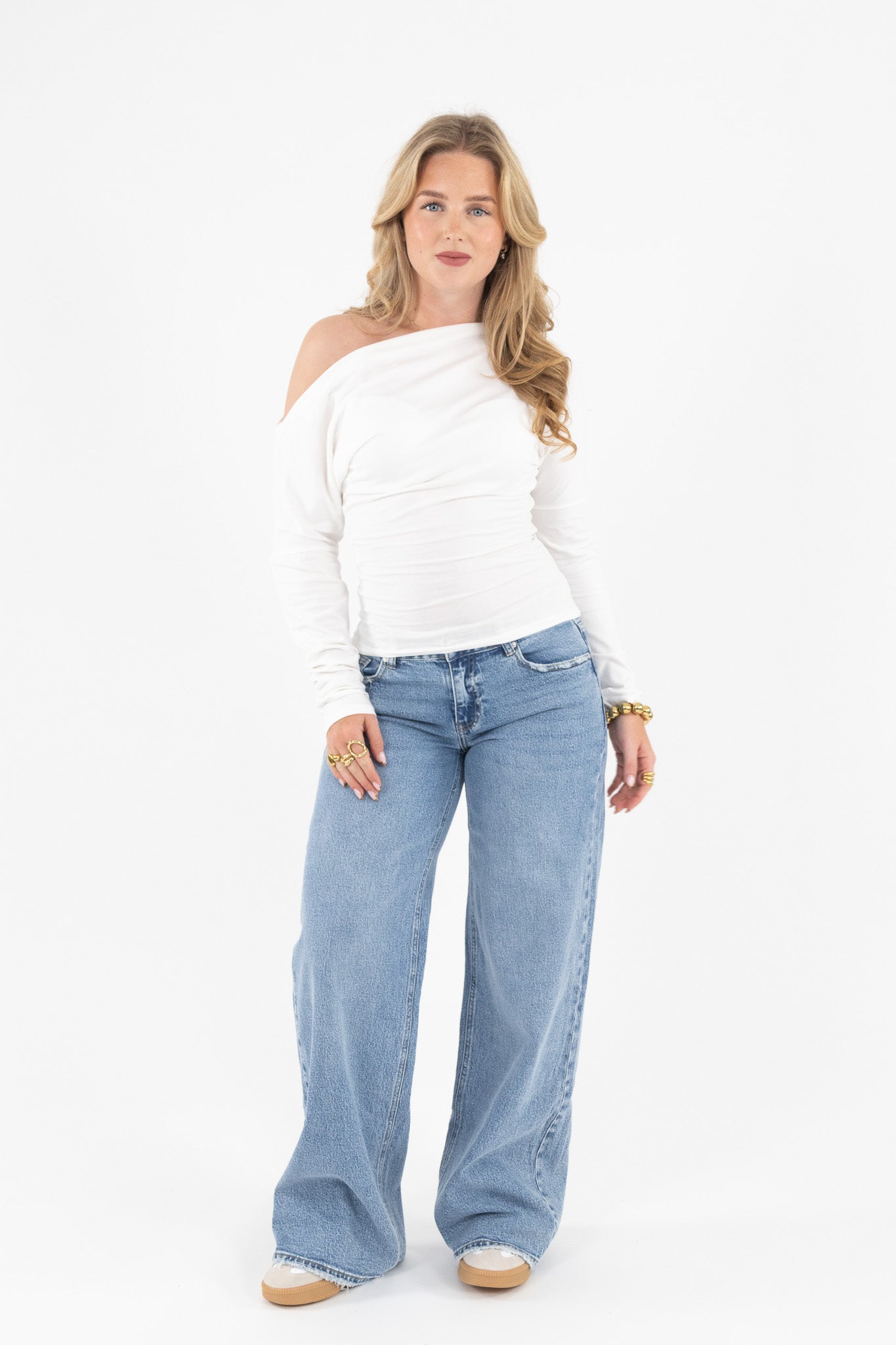 Tailored One Shoulder Top