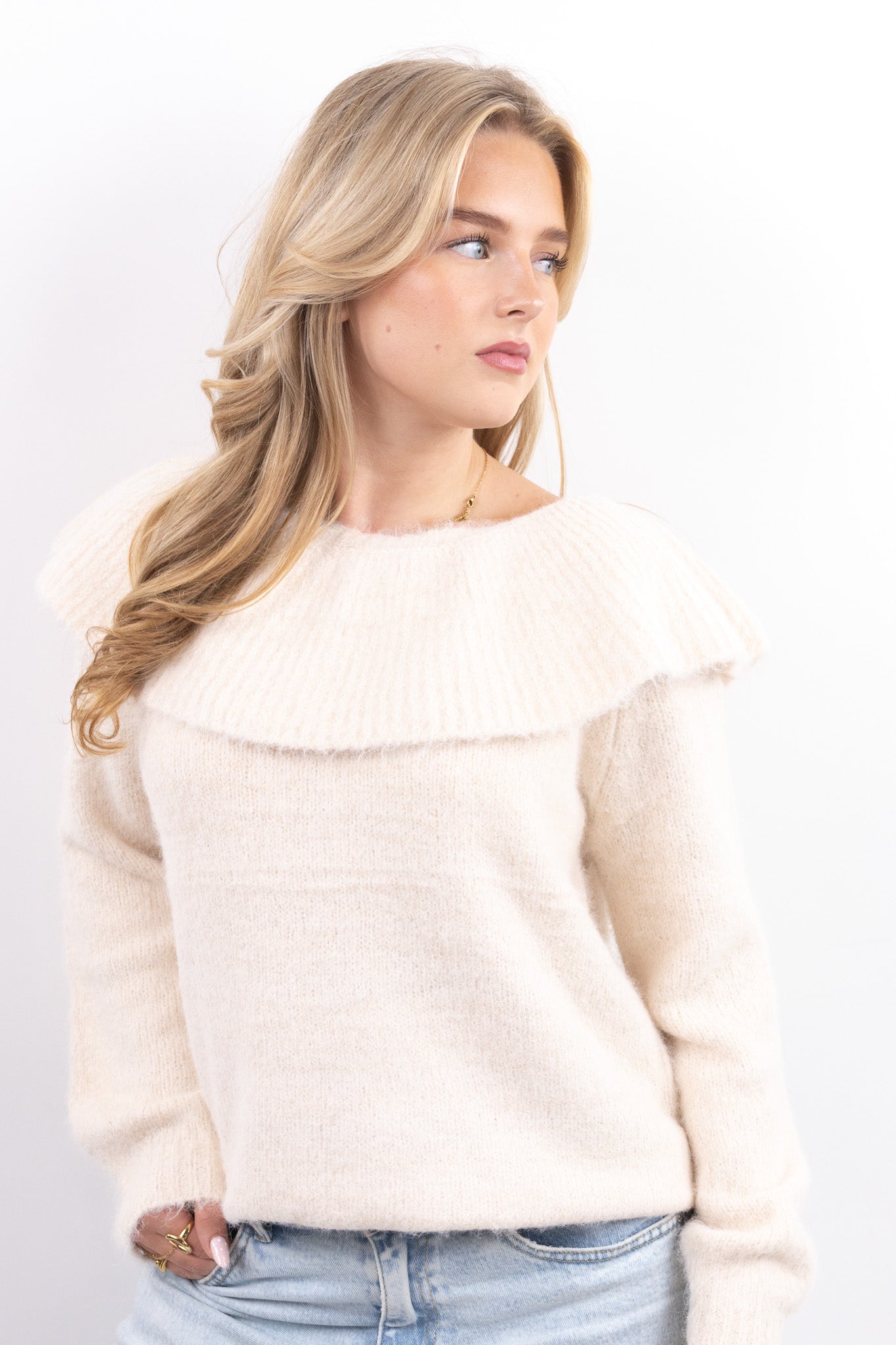Shimmer Knit Sweater