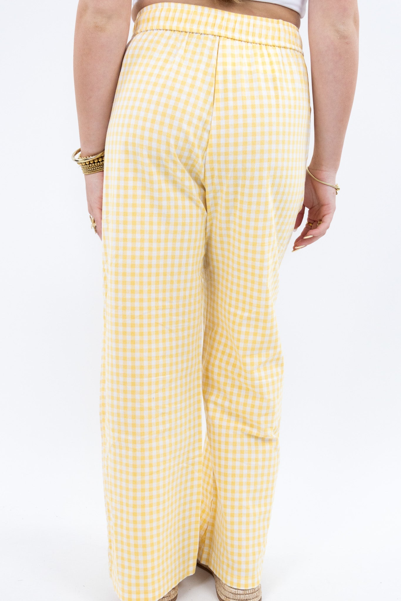 Gingham pants