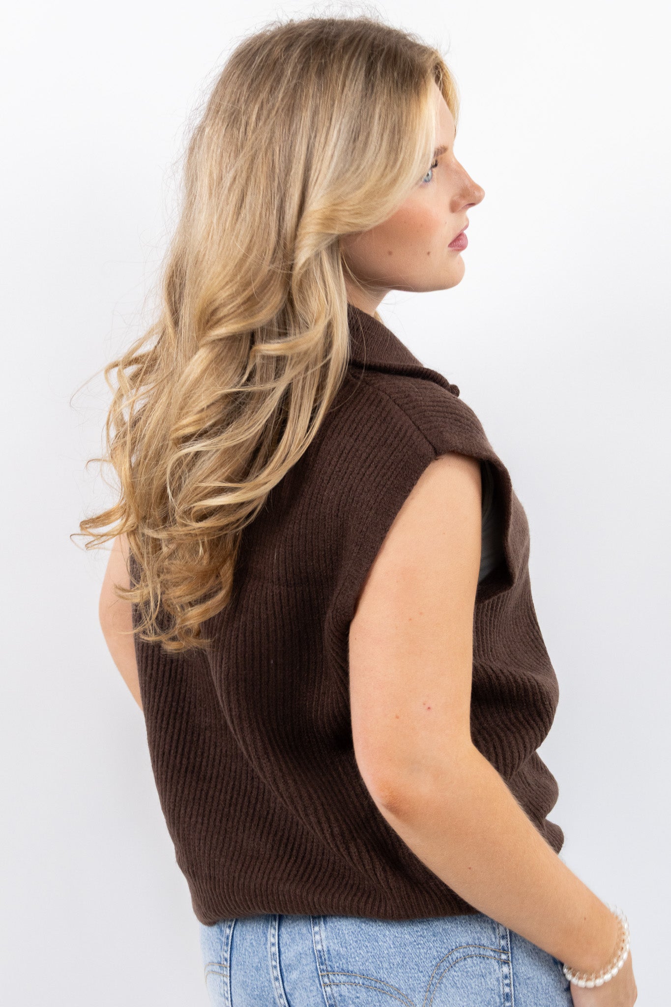 Zip Knit Vest