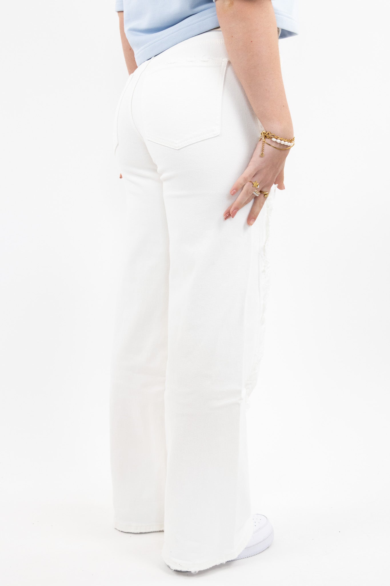 Britt wide leg jeans - stretch