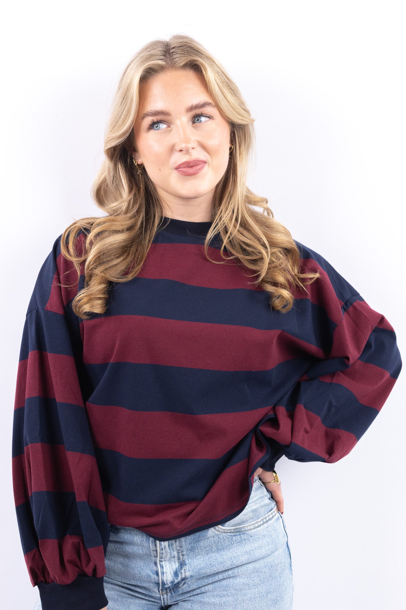 Retro Lines Sweater
