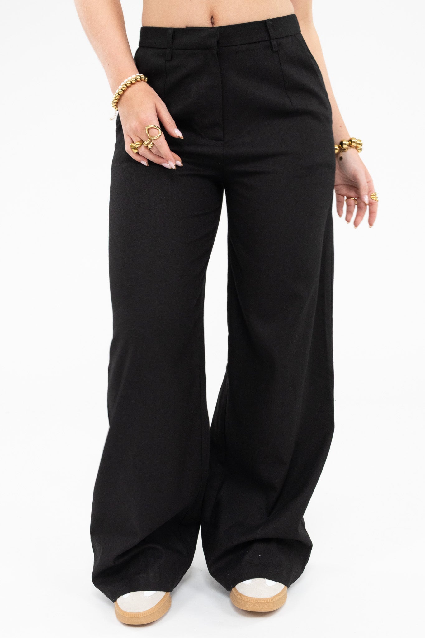 Linen Wide Leg Pants