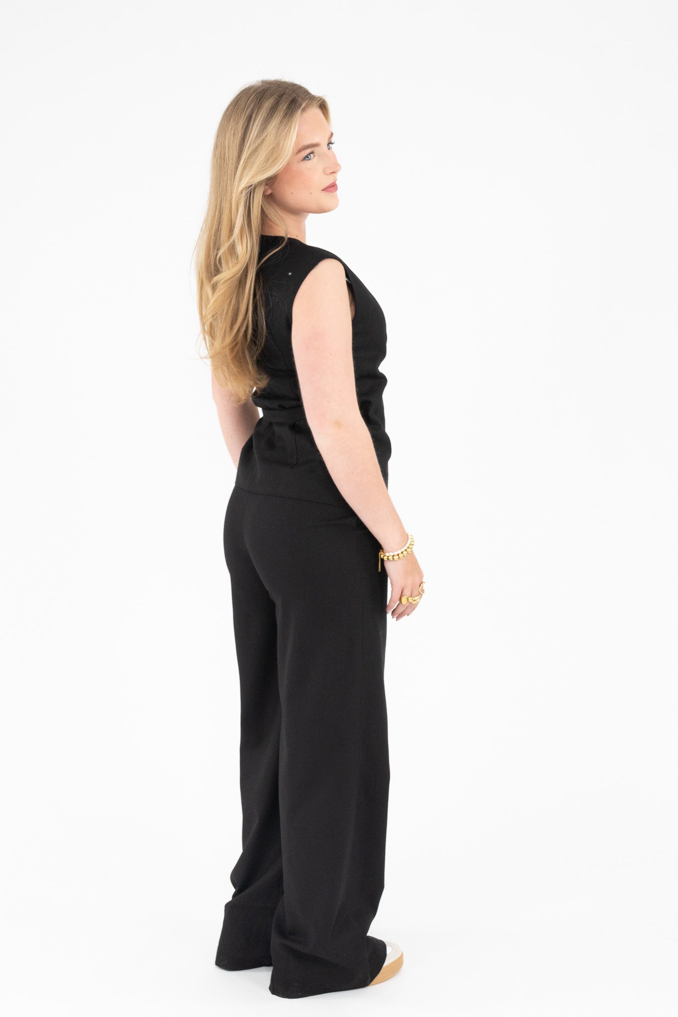 Linen Wrap Top