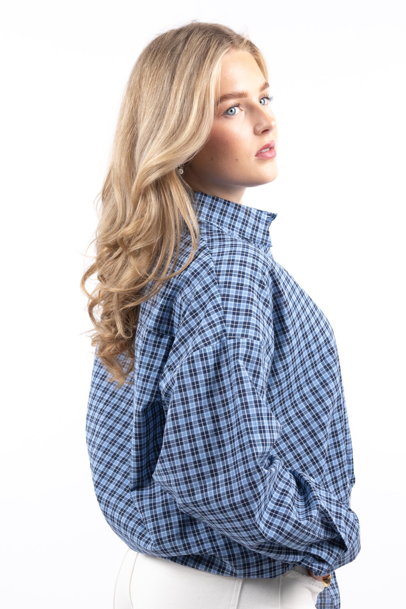 Boyfriend Check Shirt