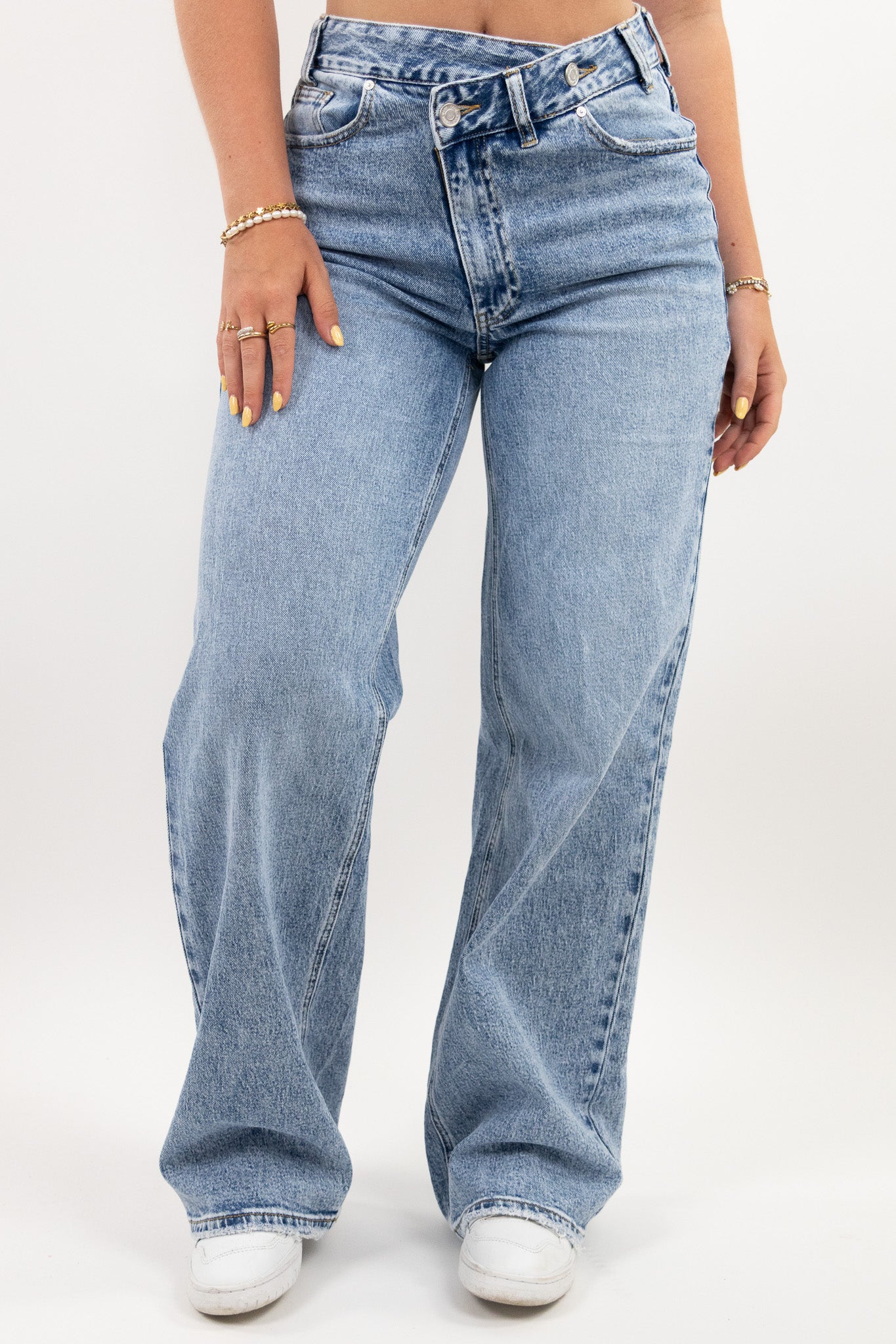 Seren wide leg jeans - stretch