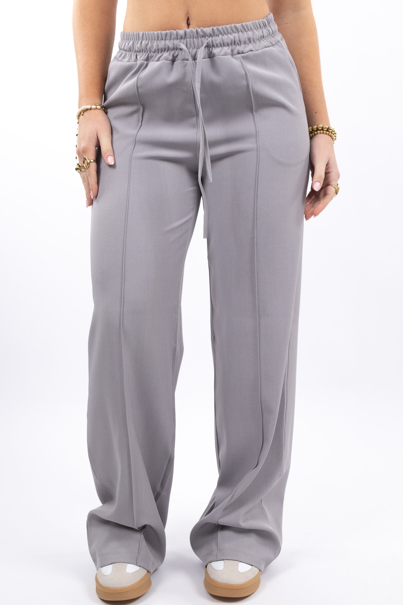 Comfort Fit Wide Leg Pants