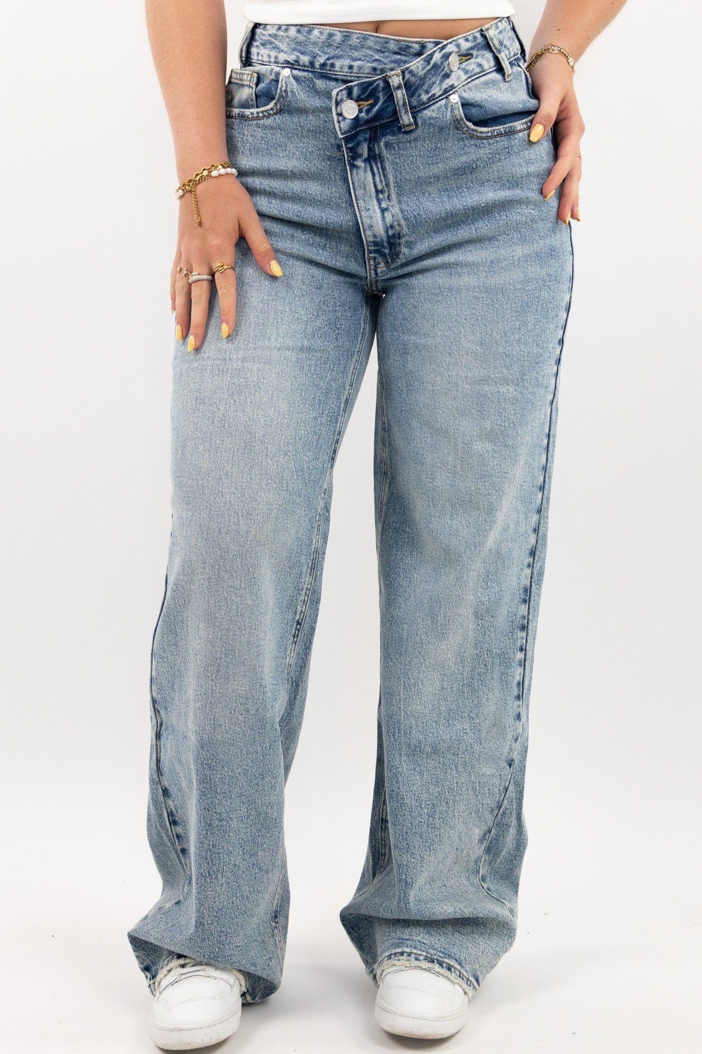 Seren wide leg jeans - stretch