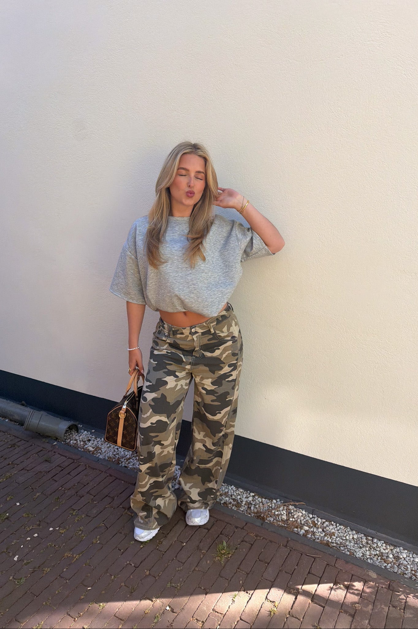 Camo Baggy Fit Jeans