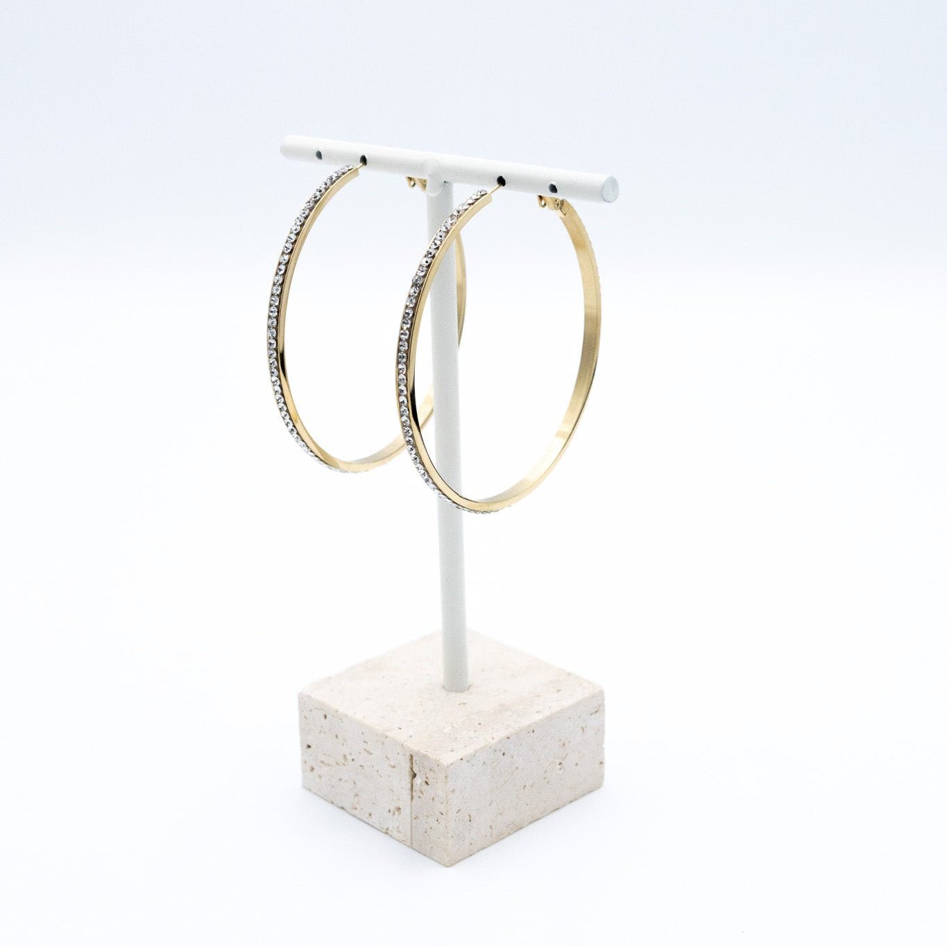 Glitter Hoops Large