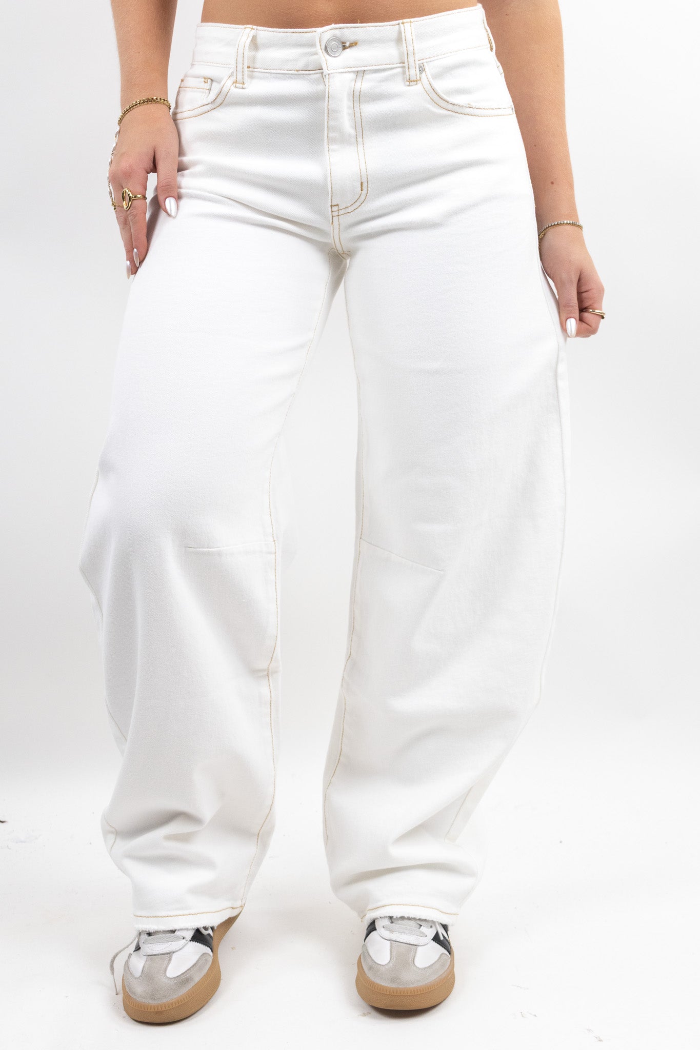 Gaia balloon jeans - stretch