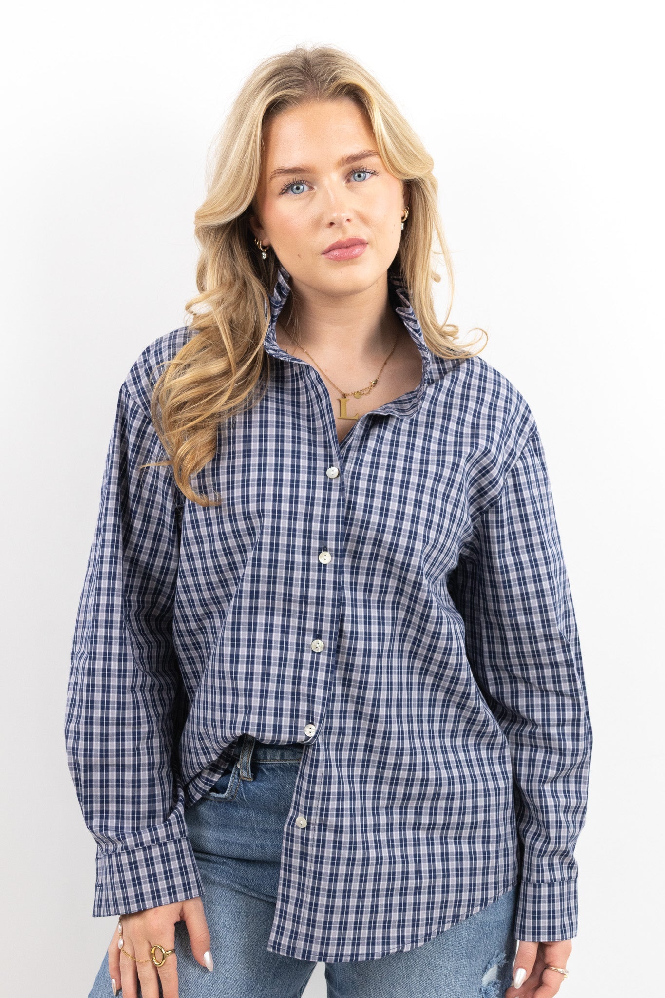 Checked Blouse