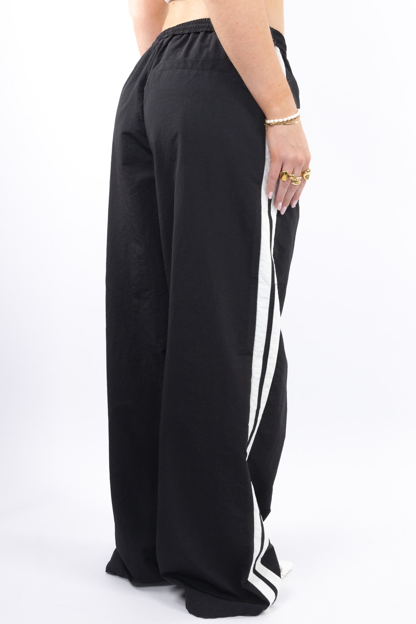 Sporty Wide Leg Pants