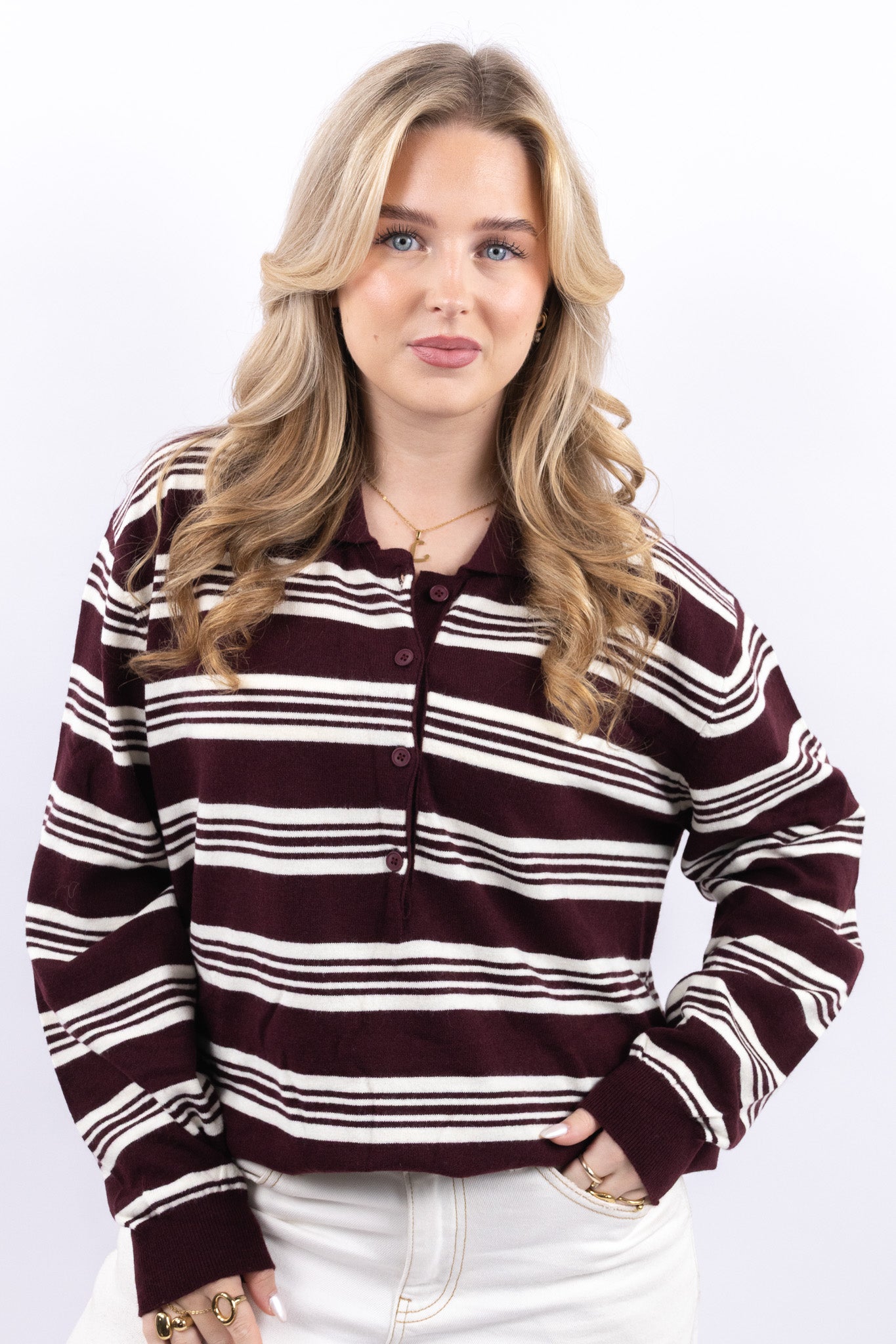 Rugby Stripe Top