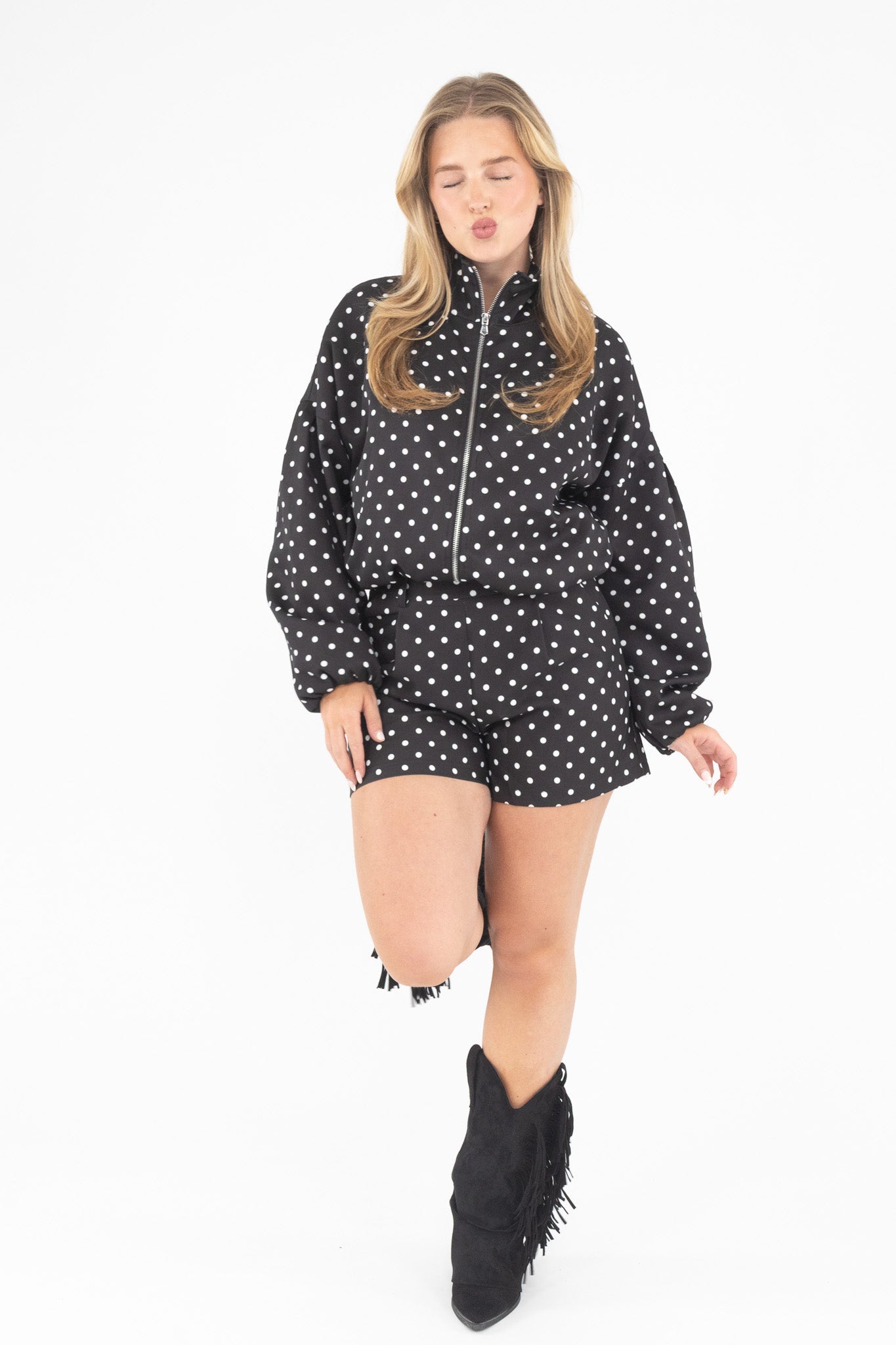 Polka Dot Jacket