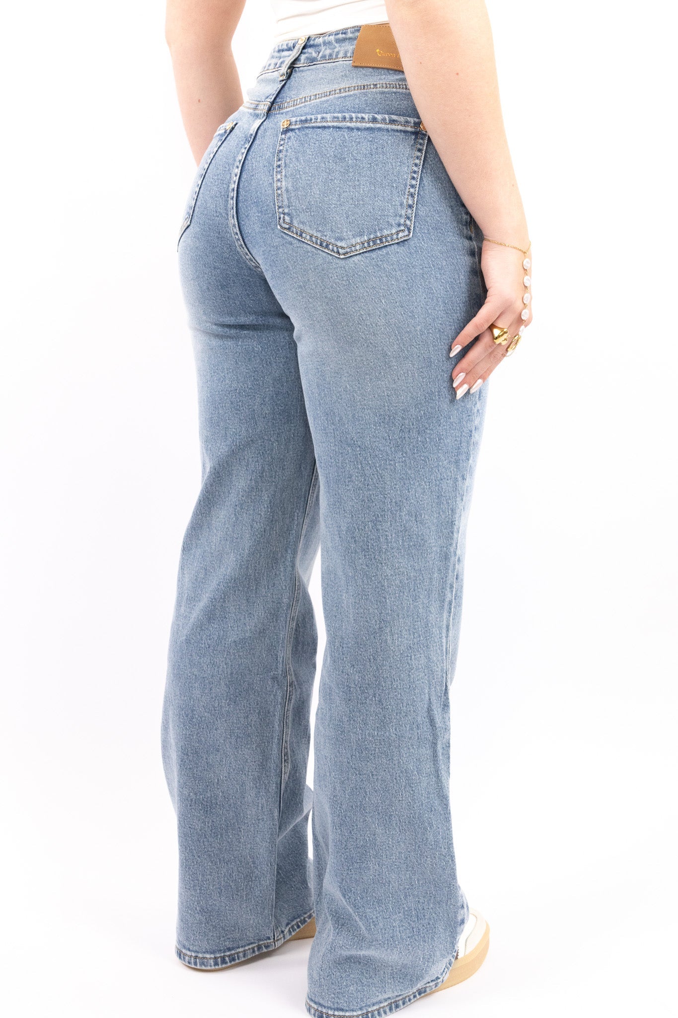 High Waist Wide Leg Jeans