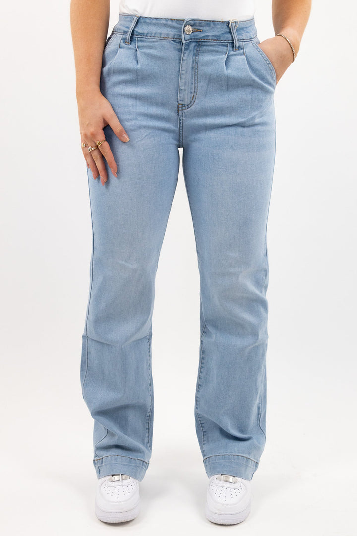 Rose wide leg jeans - stretch